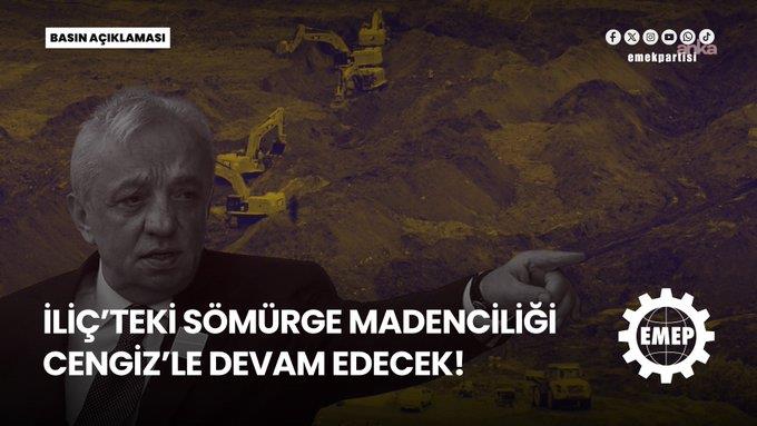 EMEP'li Başkavak: "Ülkenin madenleri birkaç holdingin kar alanı değil, toplumun ortak varlığıdır"