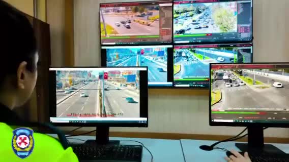 Diyarbakır’da KGYS’de tespit edilen trafik ihlali yapan sürücülere ceza
