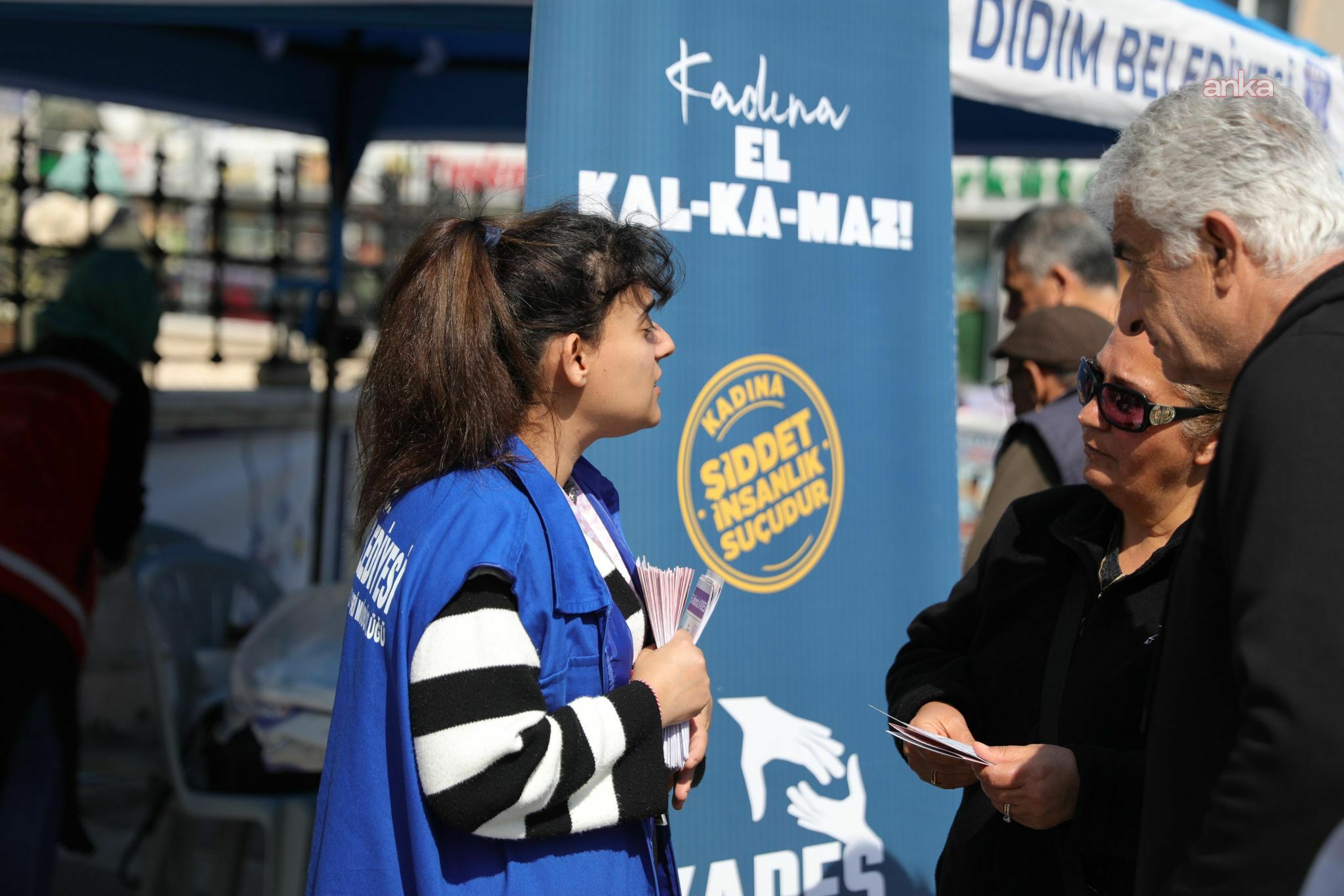 Didim Belediyesi'nden 8 Mart kapsamında bilgilendirme standı