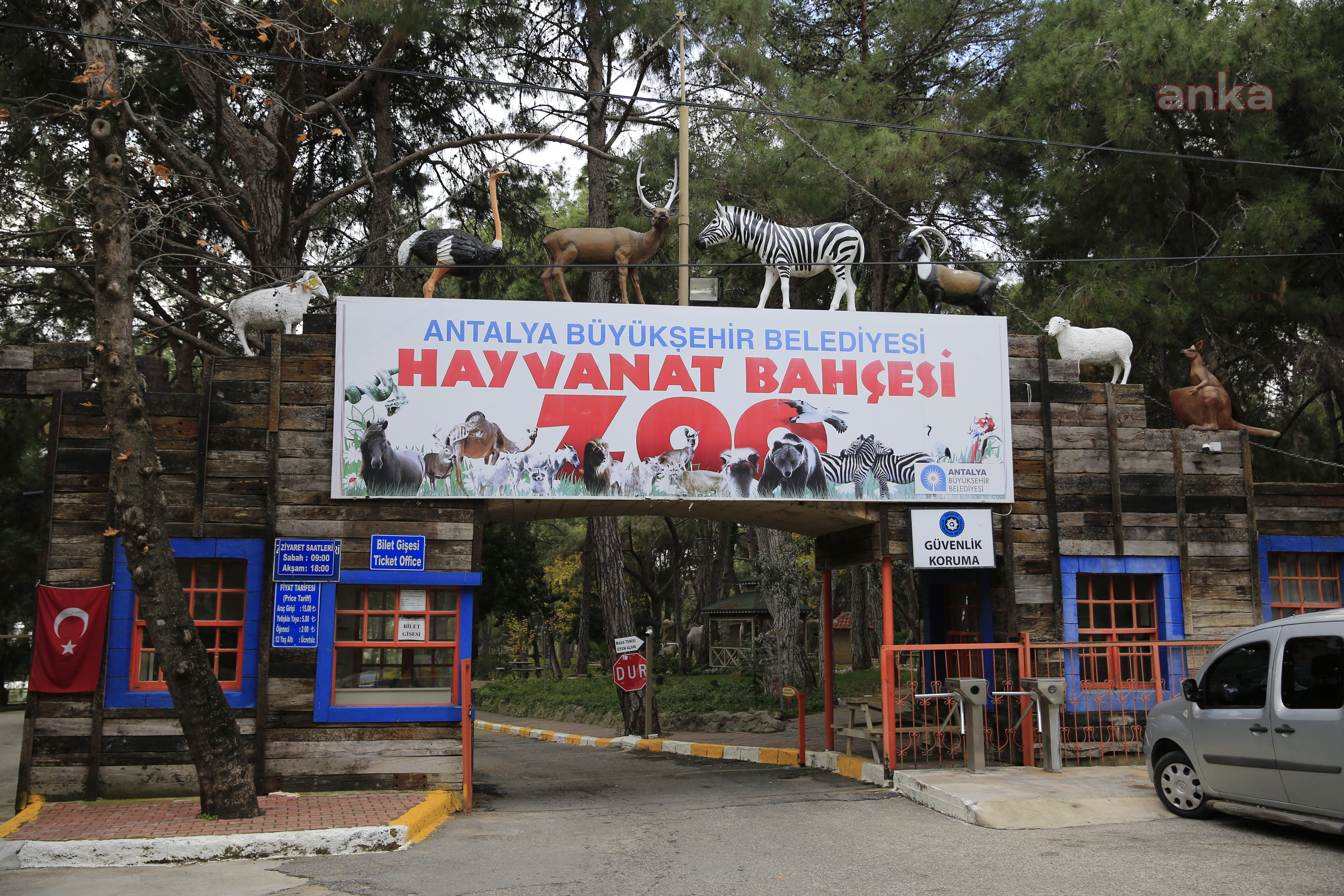 ANTALYA HAYVANAT BAHÇESİ, KAPILARINI YENİDEN ZİYARETÇİLERE AÇIYOR