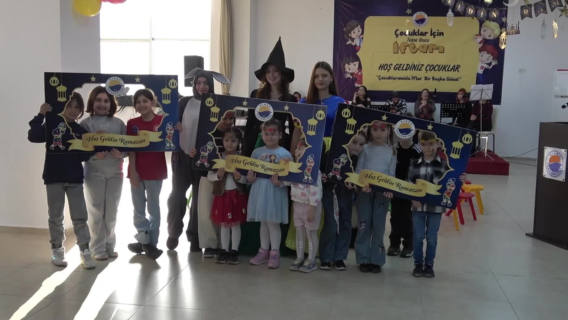 Sinop Üniversitesi'nden çocuklar için "tekne orucu" etkinliği