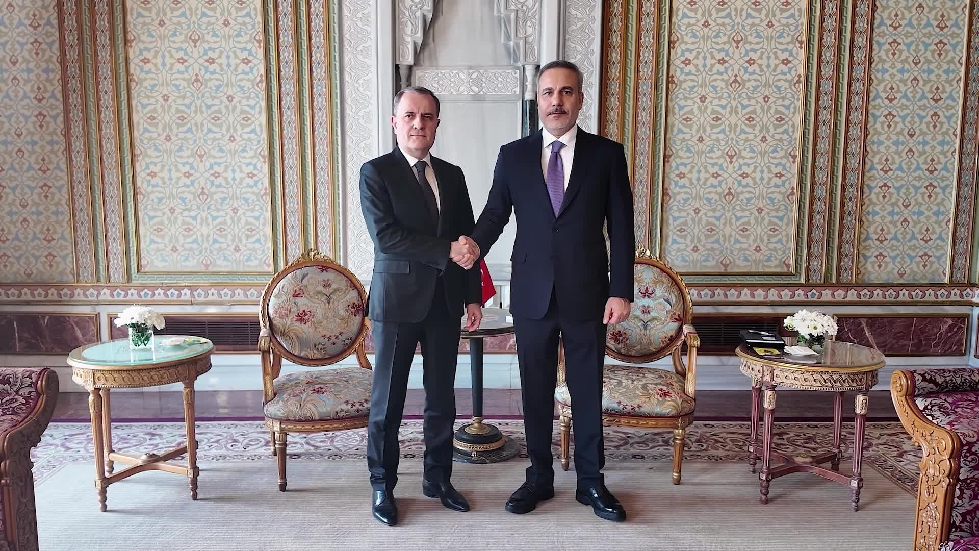 Dışişleri Bakanı Fidan, Azeri ve Kırgız mevkidaşlarıyla bir araya geldi