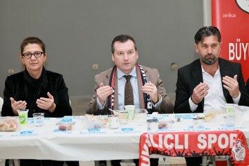 Silivri Belediye Başkanı Balcıoğlu, Büyükkılıçlı Spor Kulübü’nün iftarına katıldı