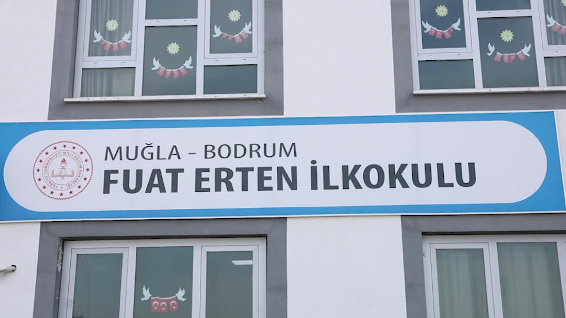 Bodrum'da Deprem Haftası kapsamında okullarda tatbikat