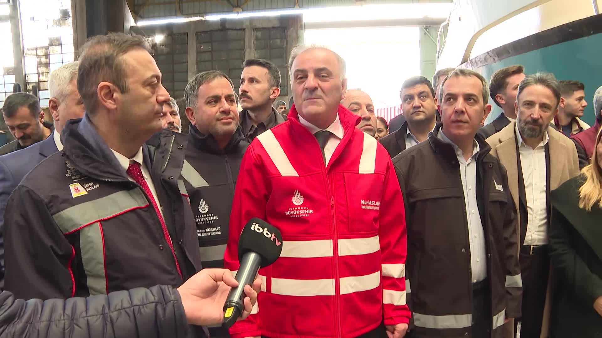 Beyoğlu'nda projeleri yerinde inceleyen Nuri Aslan: "Milletin malını korumak bizim birinci görevimiz”