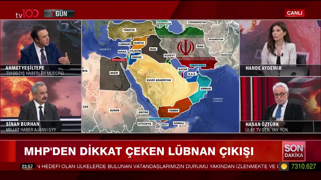 Devlet Bahçeli'nin "Lübnan’ın Suriye’ye bağlanması konusunda çalışma yürüttüğü" iddia edildi