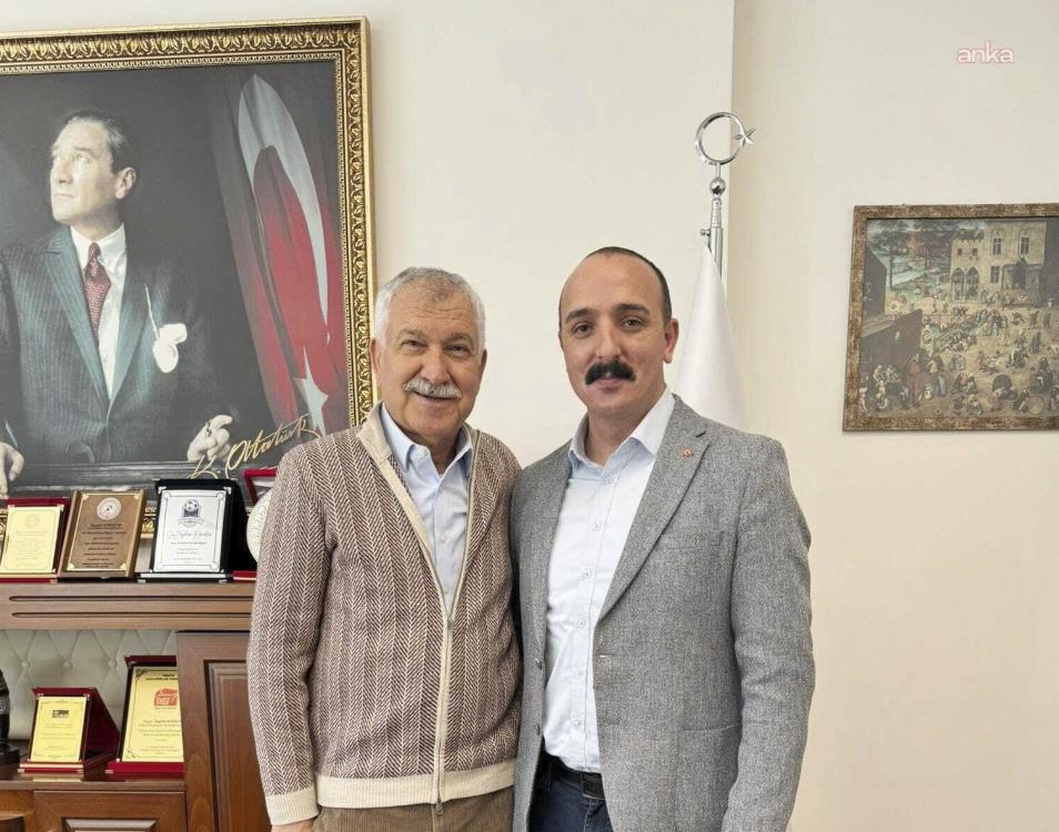 Konyaaltı Belediye Başkanı Kotan'dan Zeydan Karalar'a destek ziyareti
