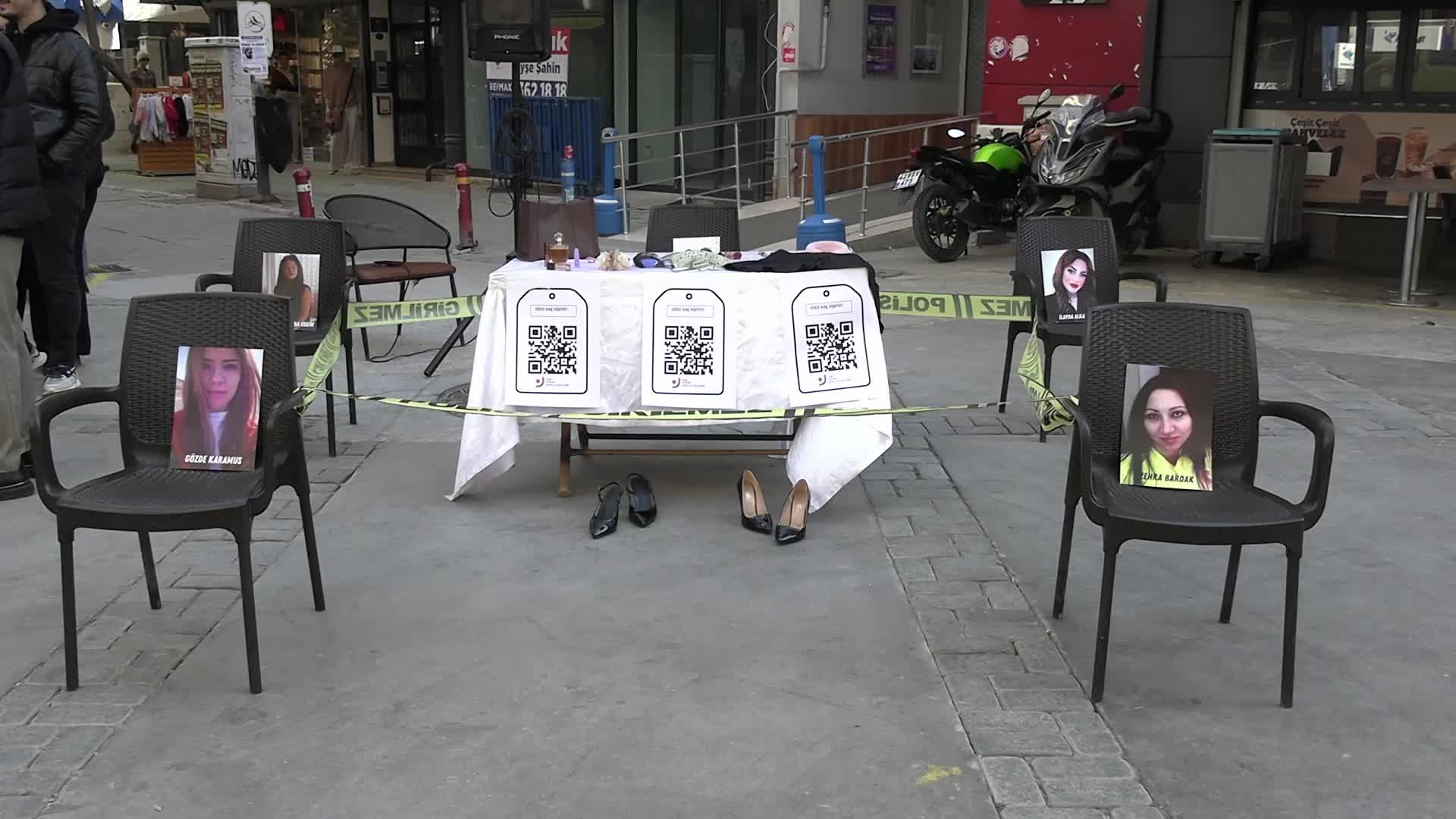 İzmir’de 8 Mart’ta siyah balonlu anma: Kadın cinayetleri politiktir