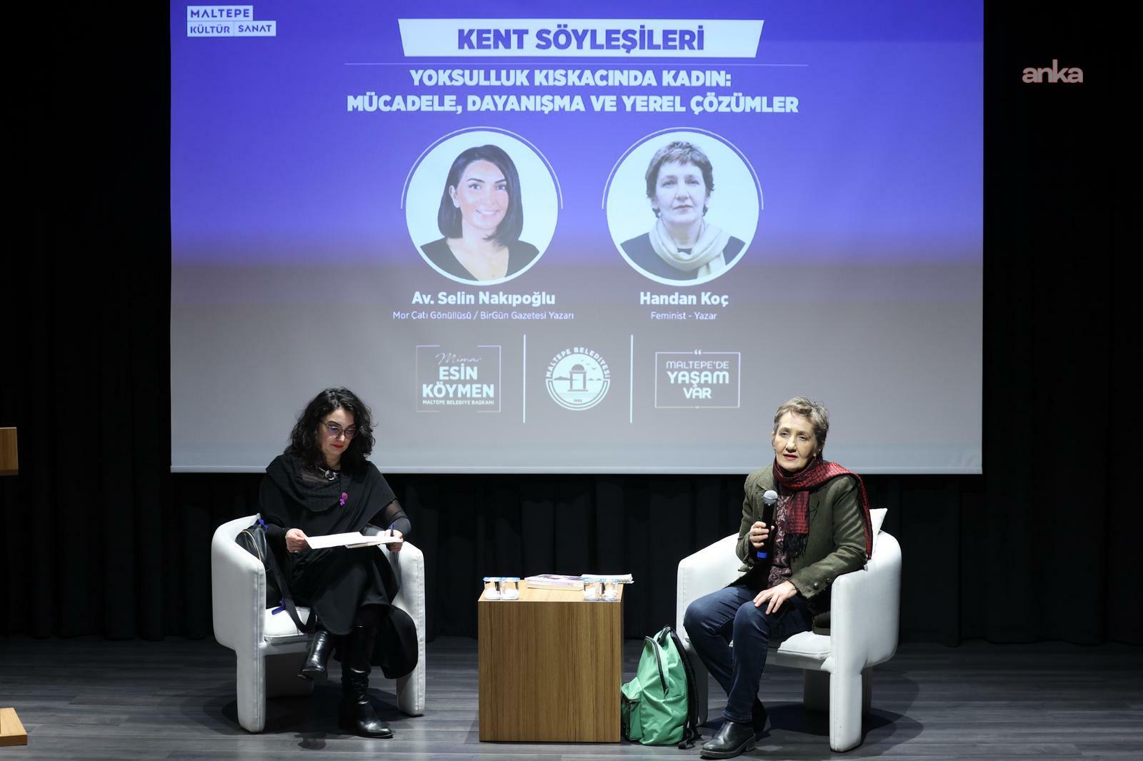 Maltepe’de “Yoksulluk Kıskacında Kadın” konuşuldu