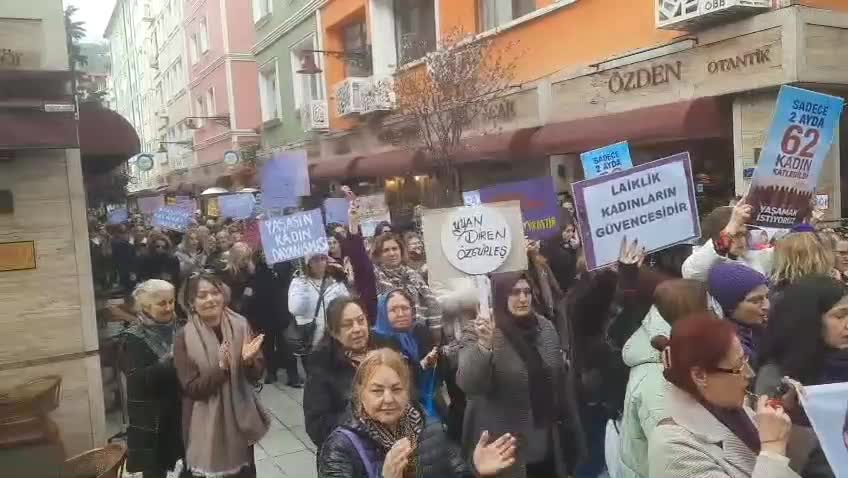Ordu Kadın Platformu'ndan 8 Mart yürüyüşü