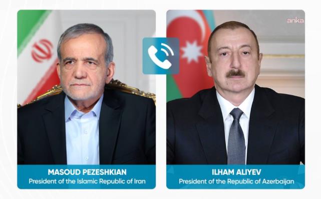 İran ve Azerbaycan liderleri telefonda görüştü... İran Cumhurbaşkanı Pezeşkiyan, Nahçıvan'a düzenlenen saldırının İran ile ilgisi olmadığını, olayın soruşturulacağını bildirdi