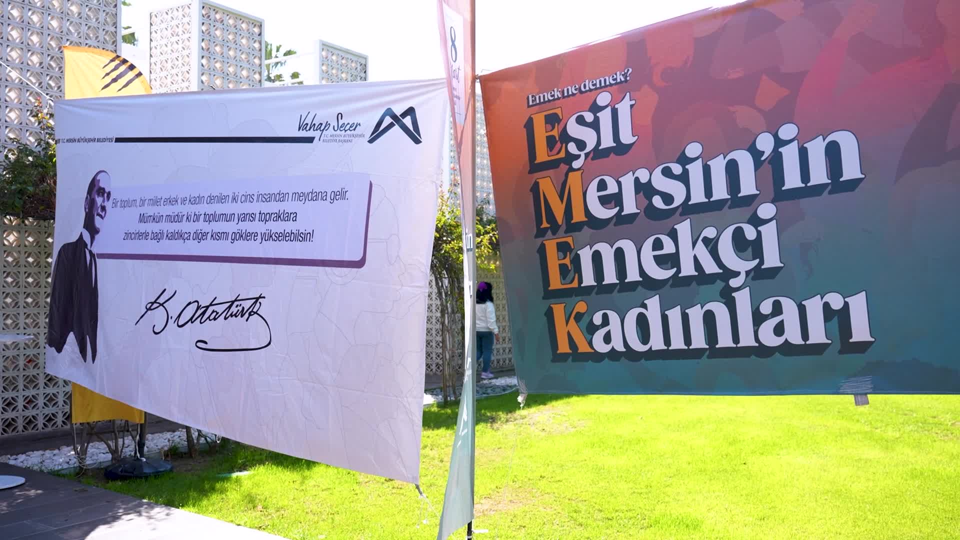 Mersin'de 8 Mart, "Eşit Mersin’in Emekçi Kadınları” vurgusuyla kutlandı