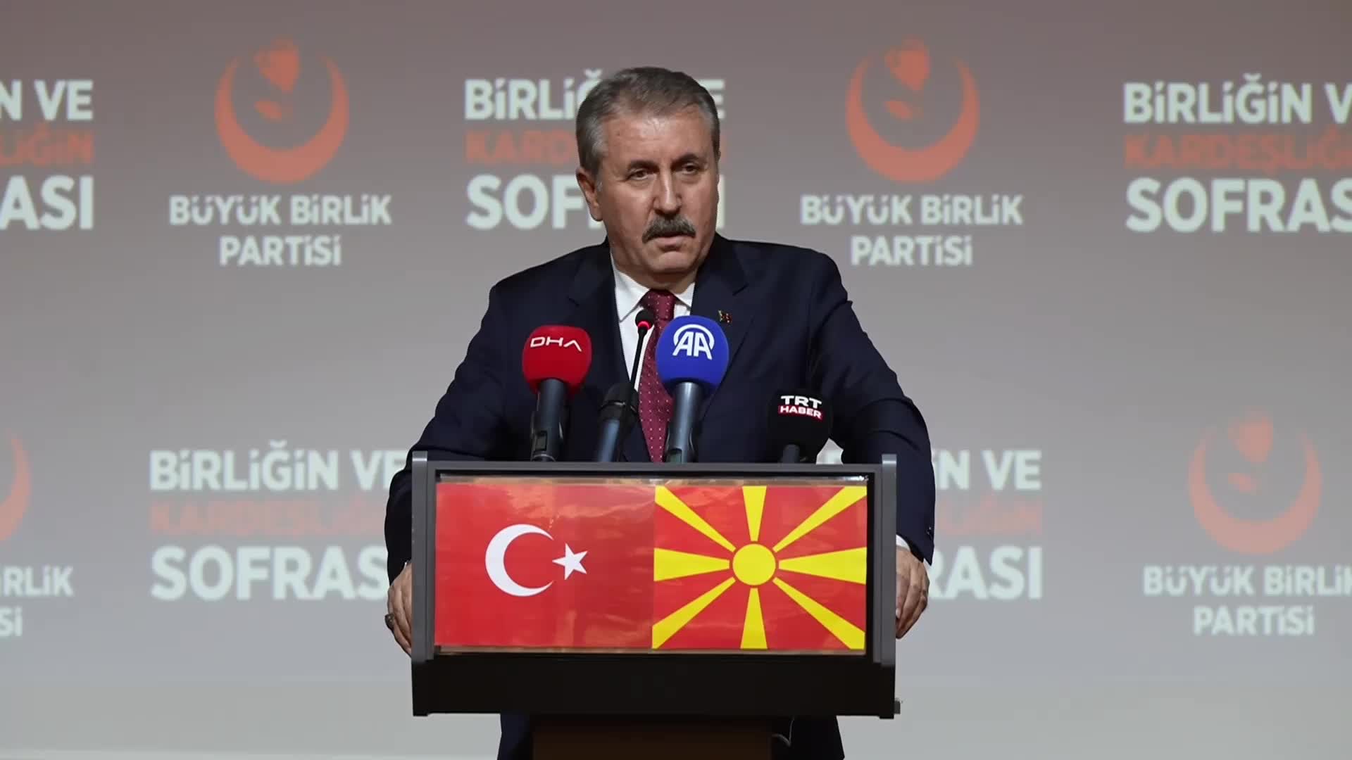 Mustafa Destici: Ne Kıbrıs'ı sahipsiz bırakırız; ne Balkanlar'ı, ne Kafkaslar'ı, ne de Orta Doğu'yu