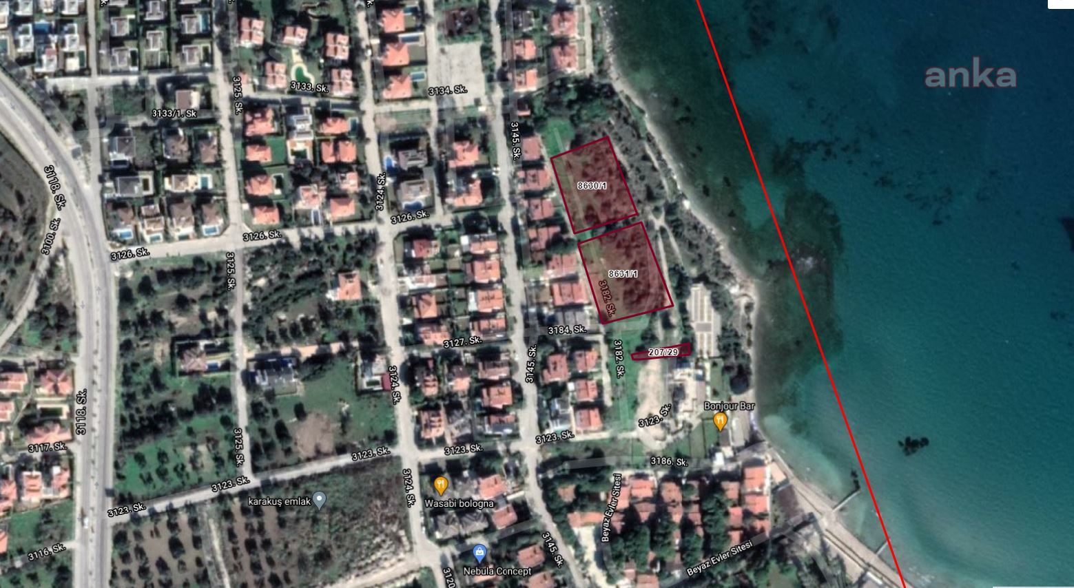 ÖZELLEŞTİRME İDARESİ'NDEN ÇEŞME'DE DENİZE SIFIR ARAZİ SATIŞI