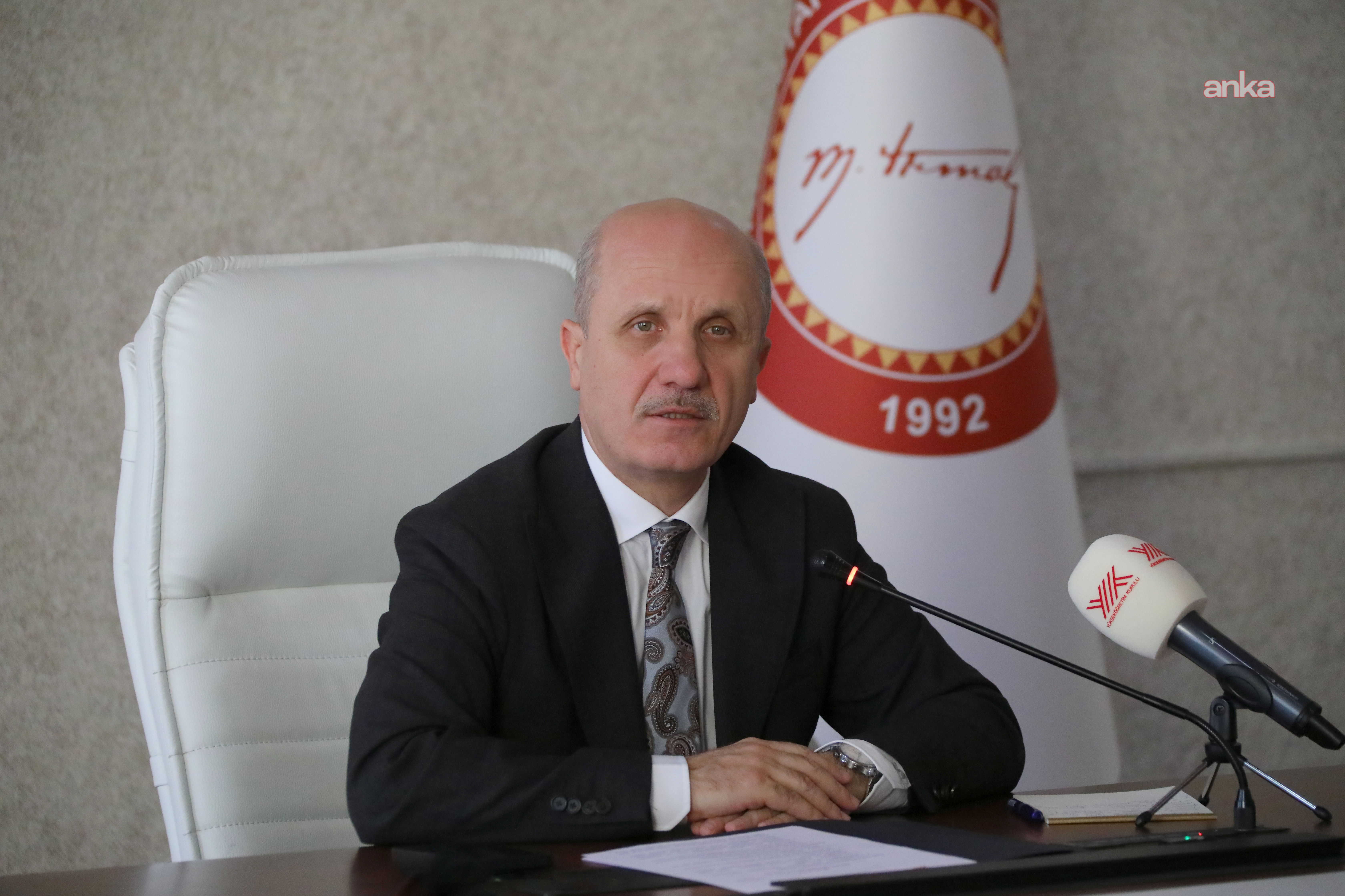 YÖK Başkanı Prof. Dr. Özvar: "6,5 milyon gencin enerjisinin sevk ve idaresi bizim mesuliyetimiz"