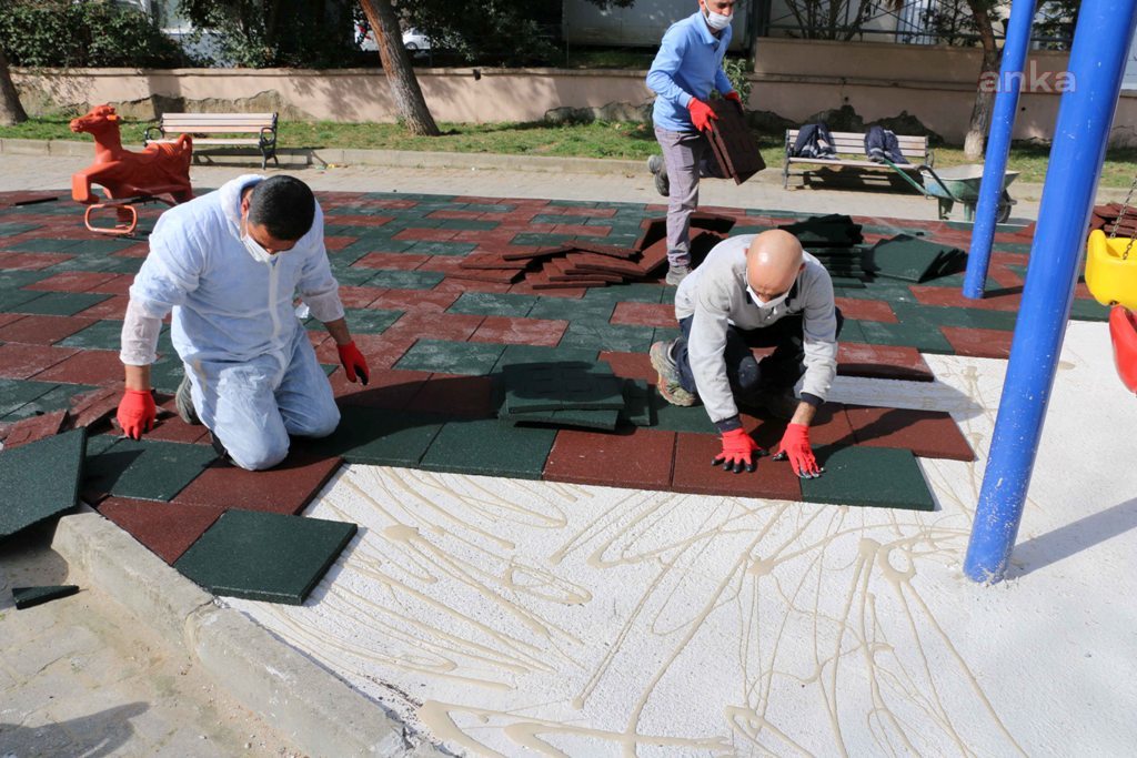 KARTAL'IN PARKLARI YENİLENİYOR