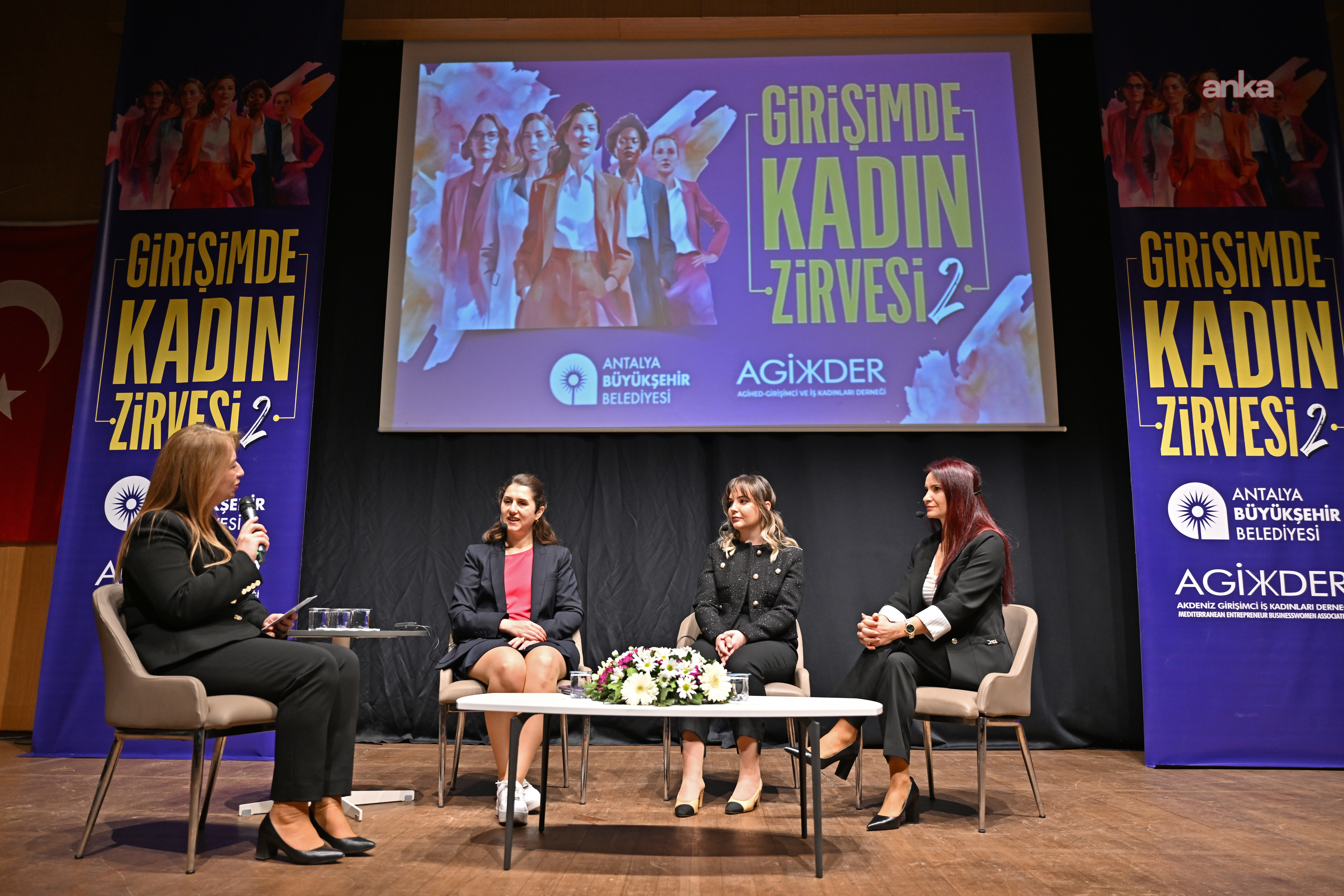 Antalya'da Girişimde Kadın Zirvesi’nin ikincisi düzenlendi