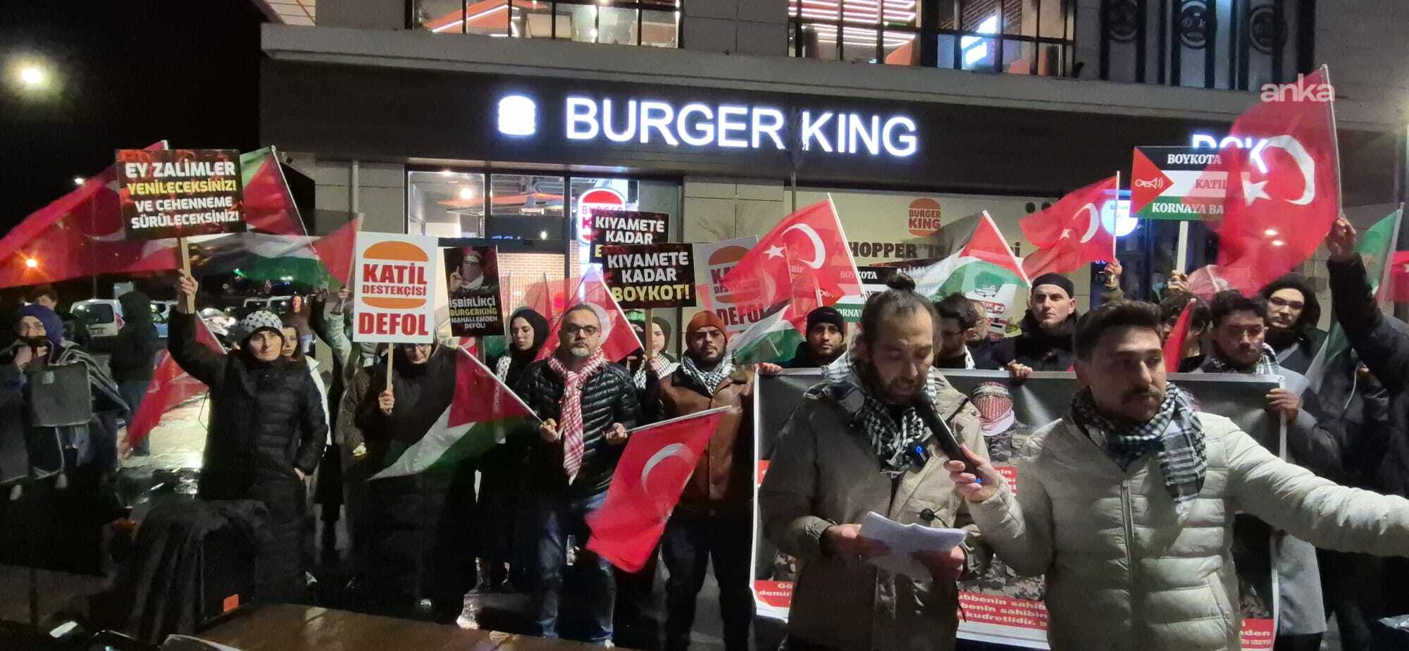 Rize Direniş Grubu İsrail’i protesto etti... "Siyonistler uzun yıllara yayılmış planlarla dünyayı felakete sürüklüyorlar"