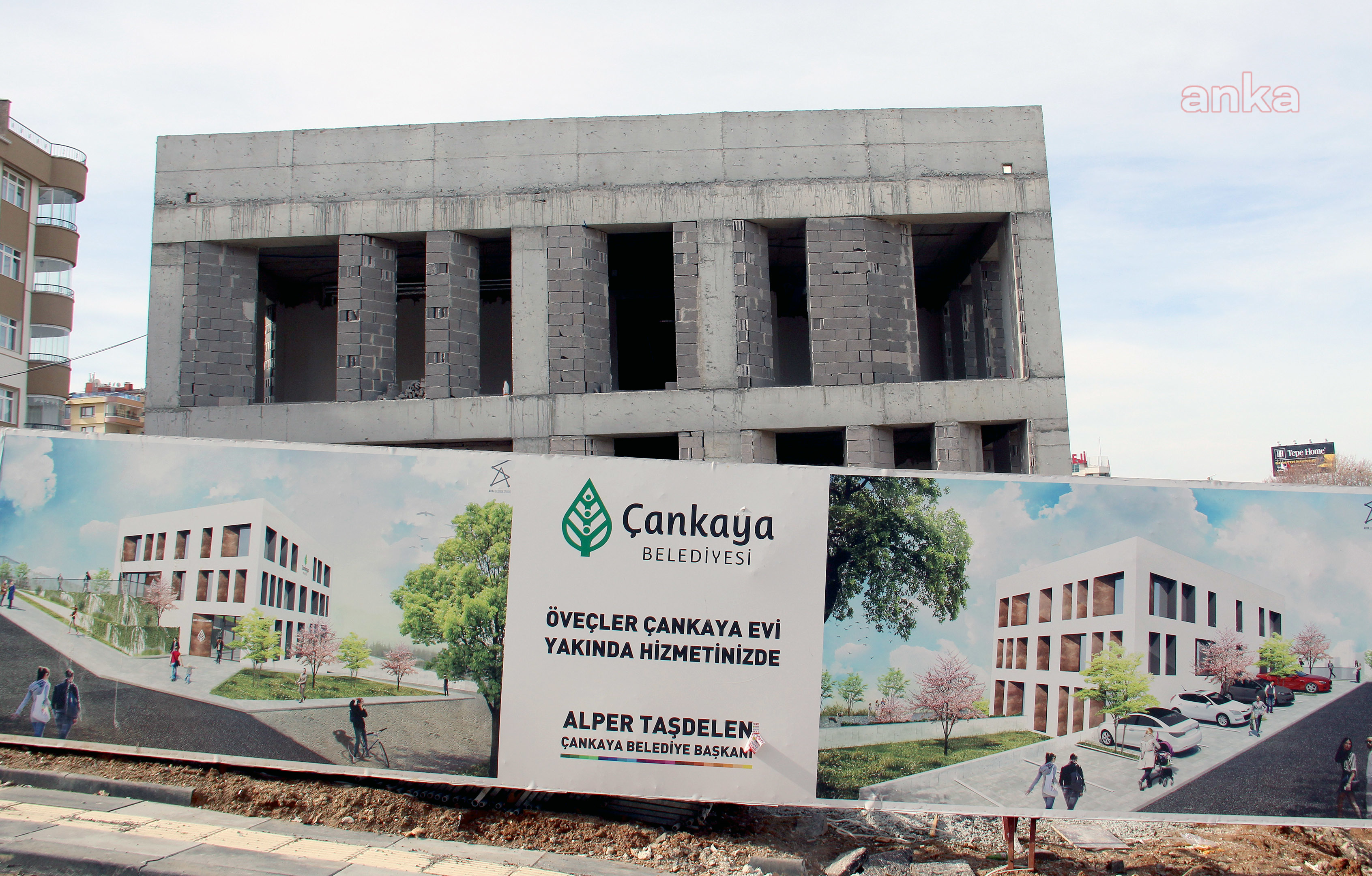 ÖVEÇLER ÇANKAYA EVİ "ENGELLİ DOSTU" OLACAK