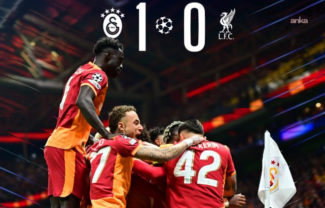 Galatasaray, Liverpool'u 1-0 mağlup etti