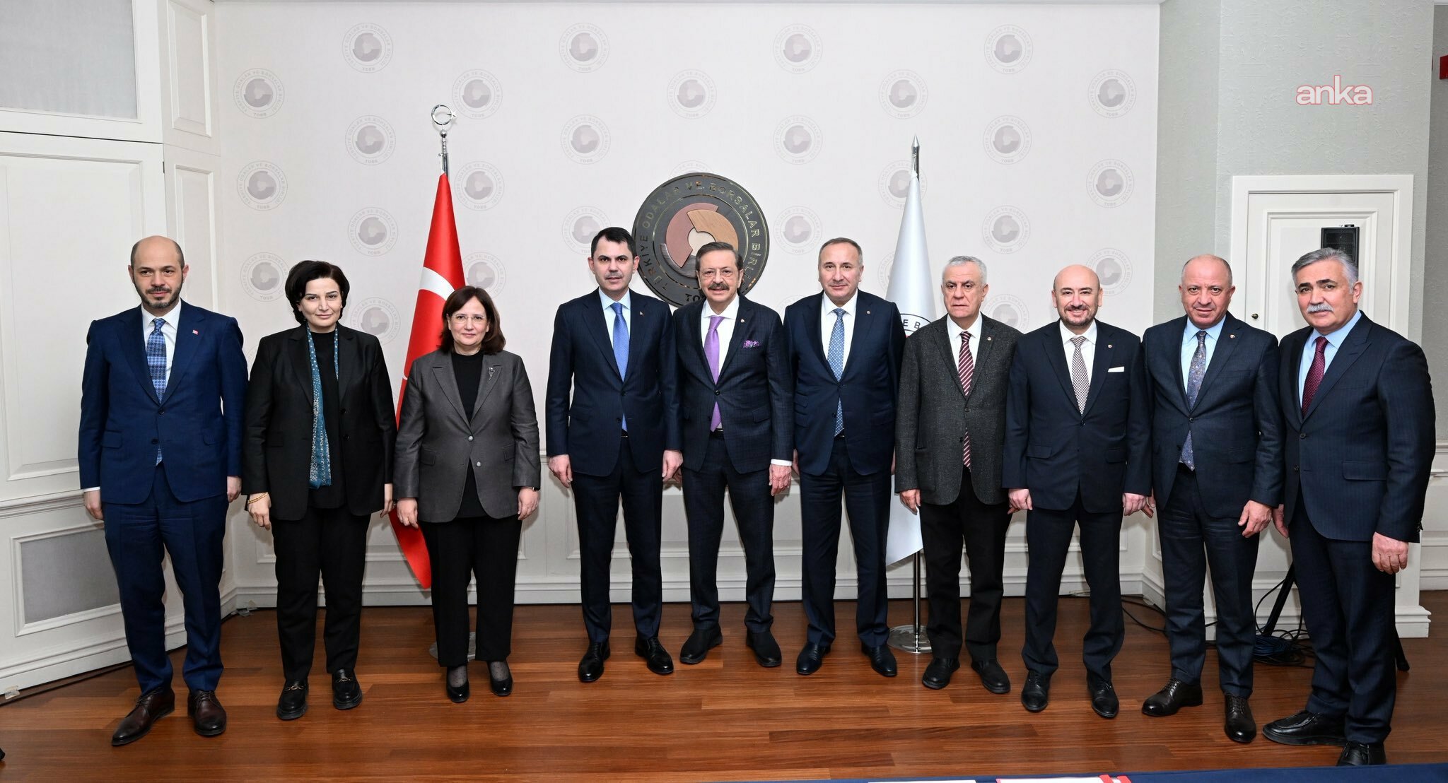 Bakan Kurum, TOBB üyeleriyle toplantı yaptı