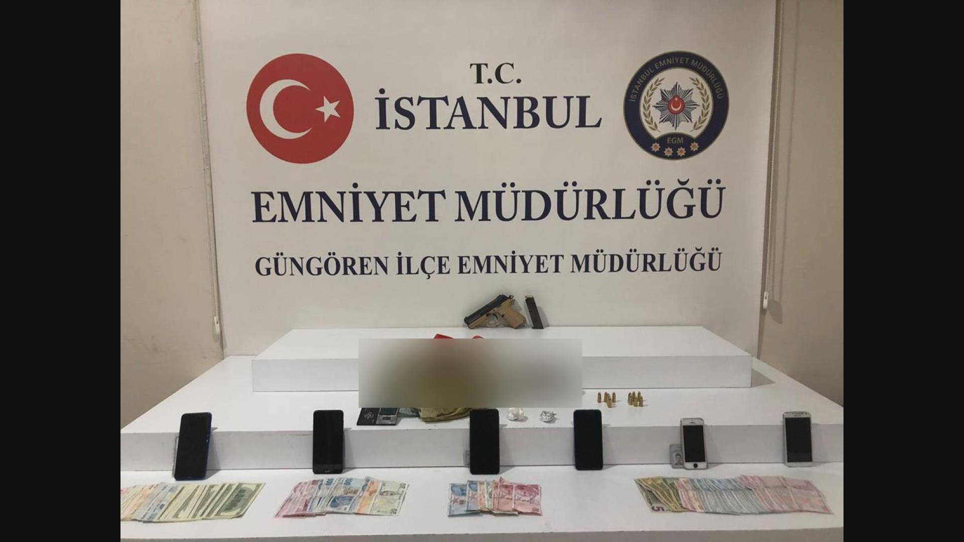 İSTANBUL EMNİYETİNDEN UYUŞTURUCU OPERASYONU