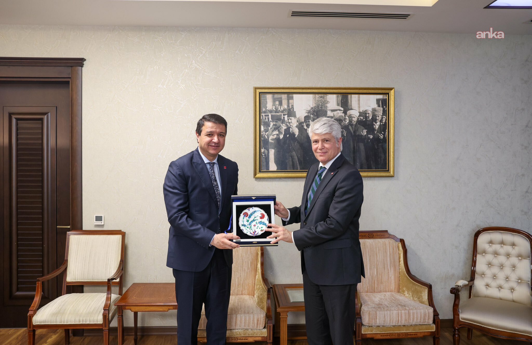 Saadet Partisi Genel Başkanı Arıkan, İsviçre’nin Ankara Büyükelçisi Scheurer’i kabul etti