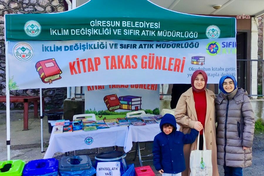 Giresun’da "Kitap Takas Günleri" mahalle mahalle geziyor