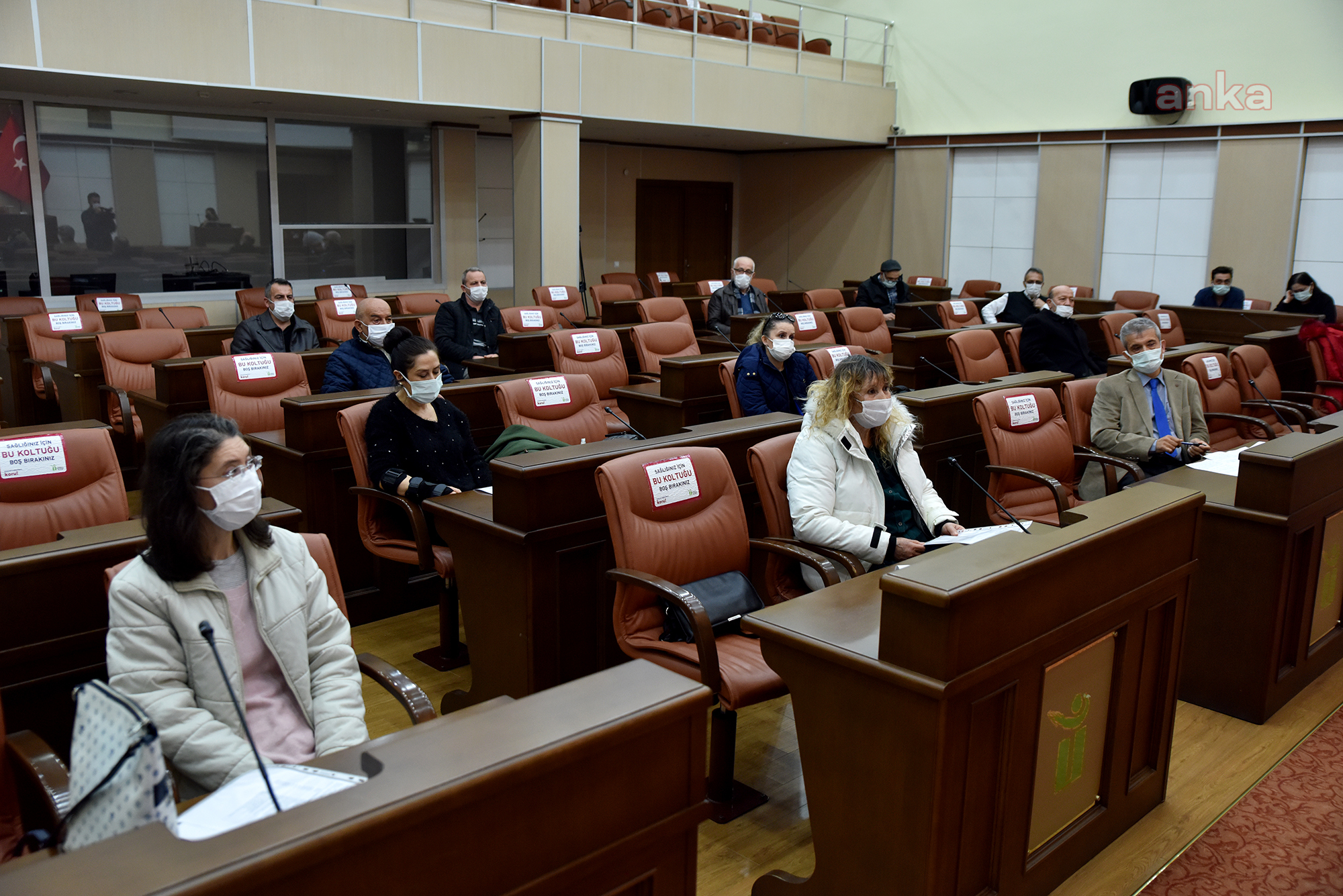 TEPEBAŞI BELEDİYESİ'NDEN MUHTARLARA ATIK TOPLAMA SİSTEMİ HAKKINDA BİLGİLENDİRME