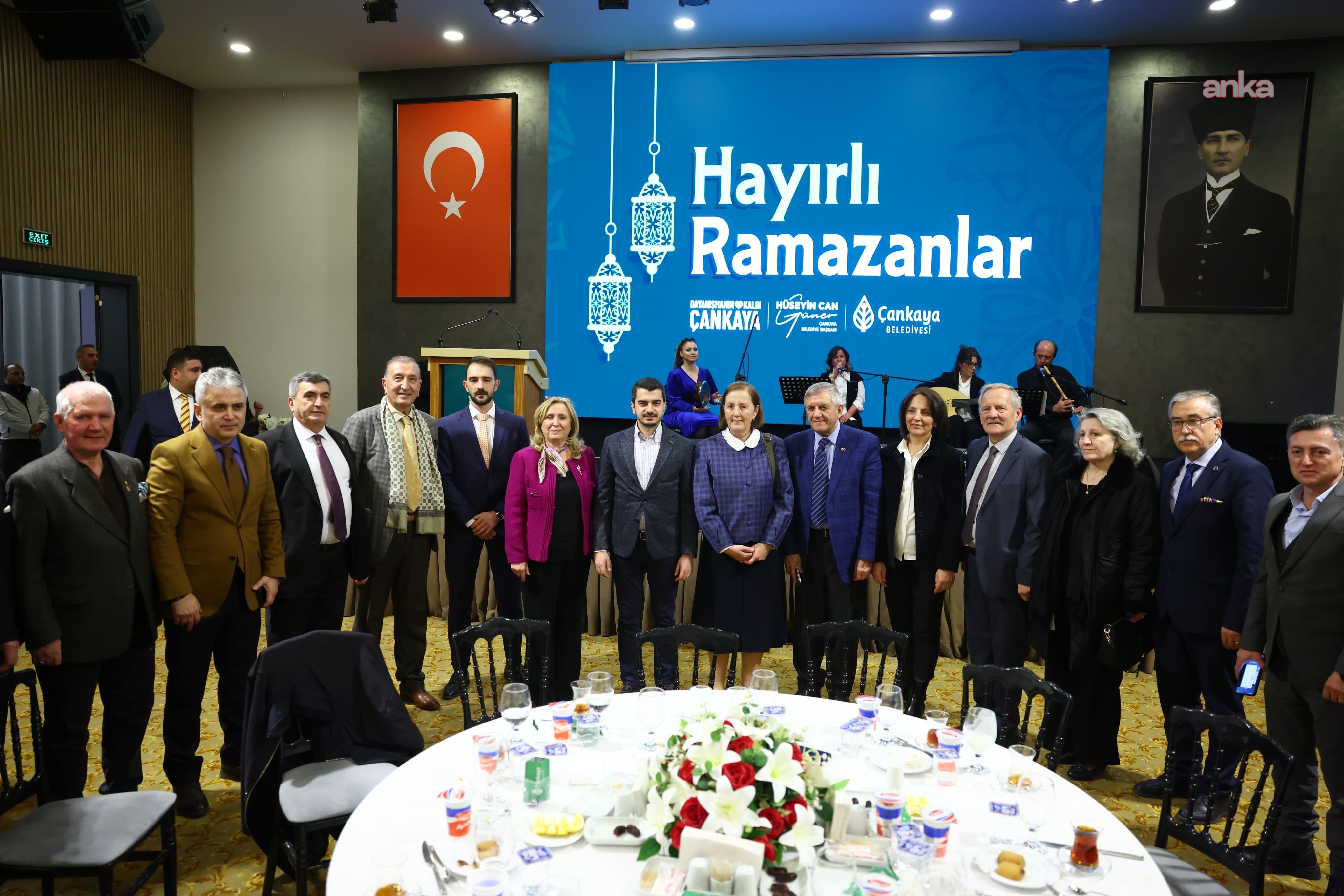 Çankaya Belediye Başkanı Güner, Rumeli ve Balkan derneklerini iftarda konuk etti