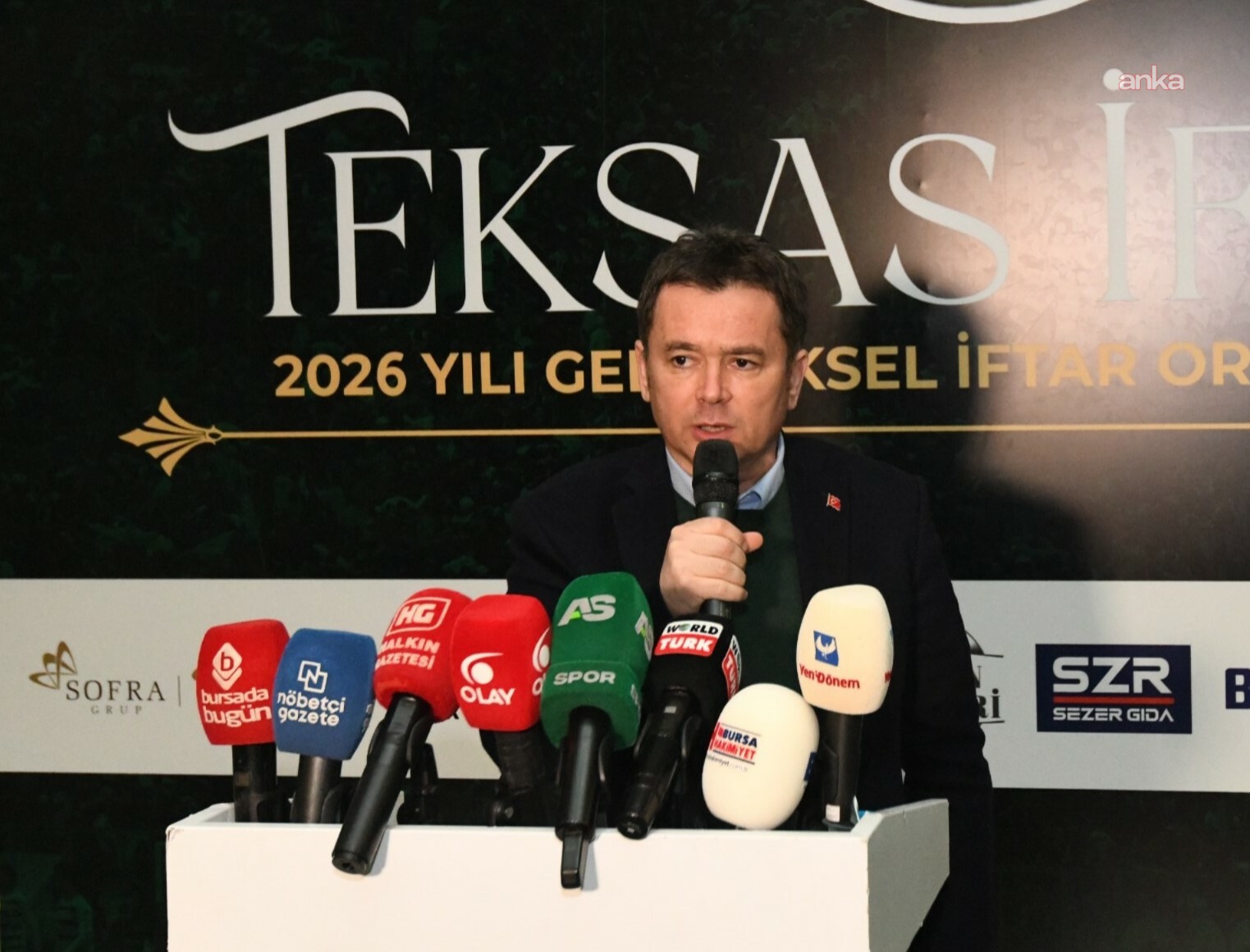 Osmangazi Belediye Başkanı Aydın, Teksaslı Bursasporlular Derneği’nin iftar programına katıldı