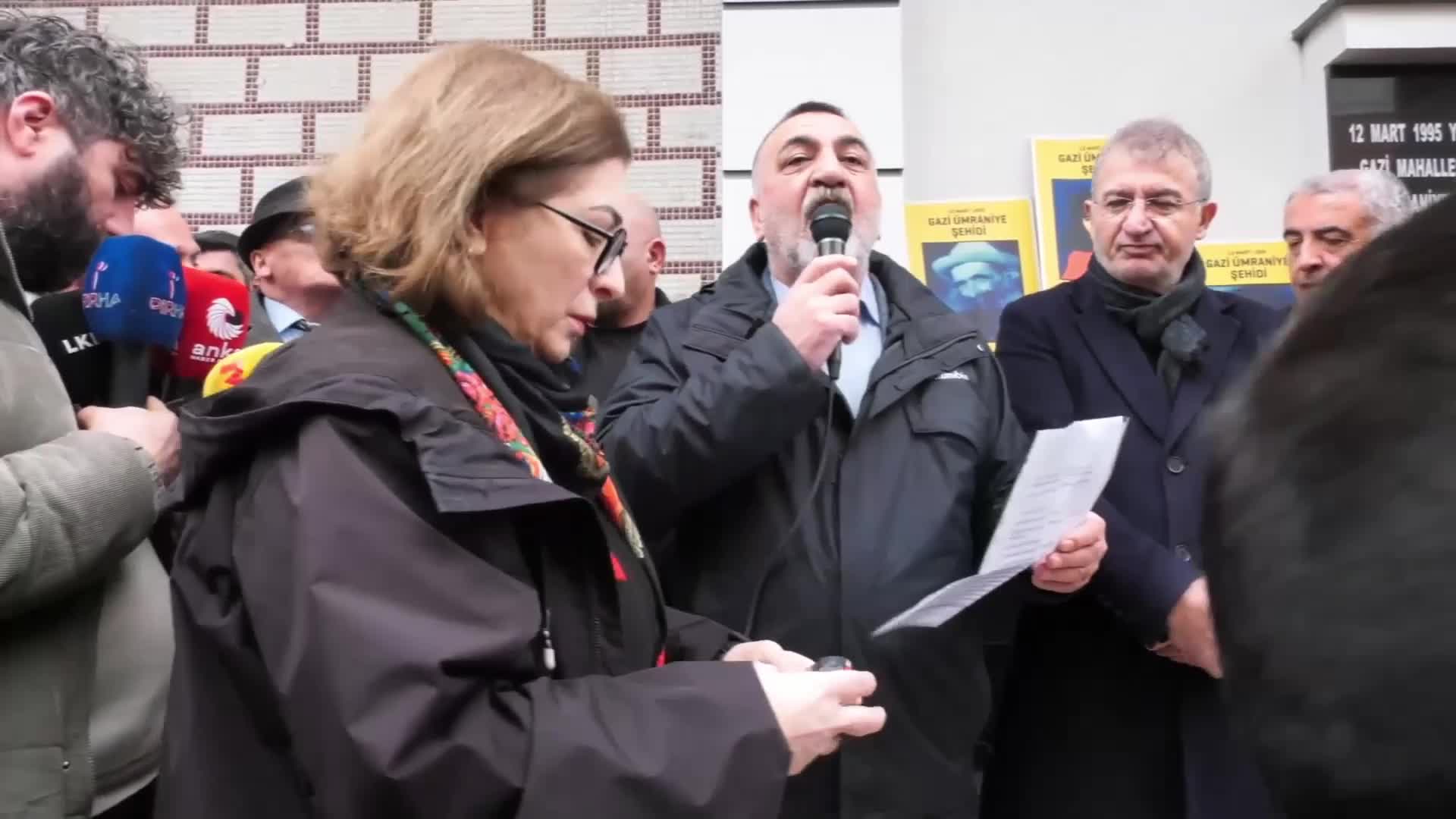 Gazi katliamında yaşamını yitirenler 31’inci yıl dönümünde anıldı
