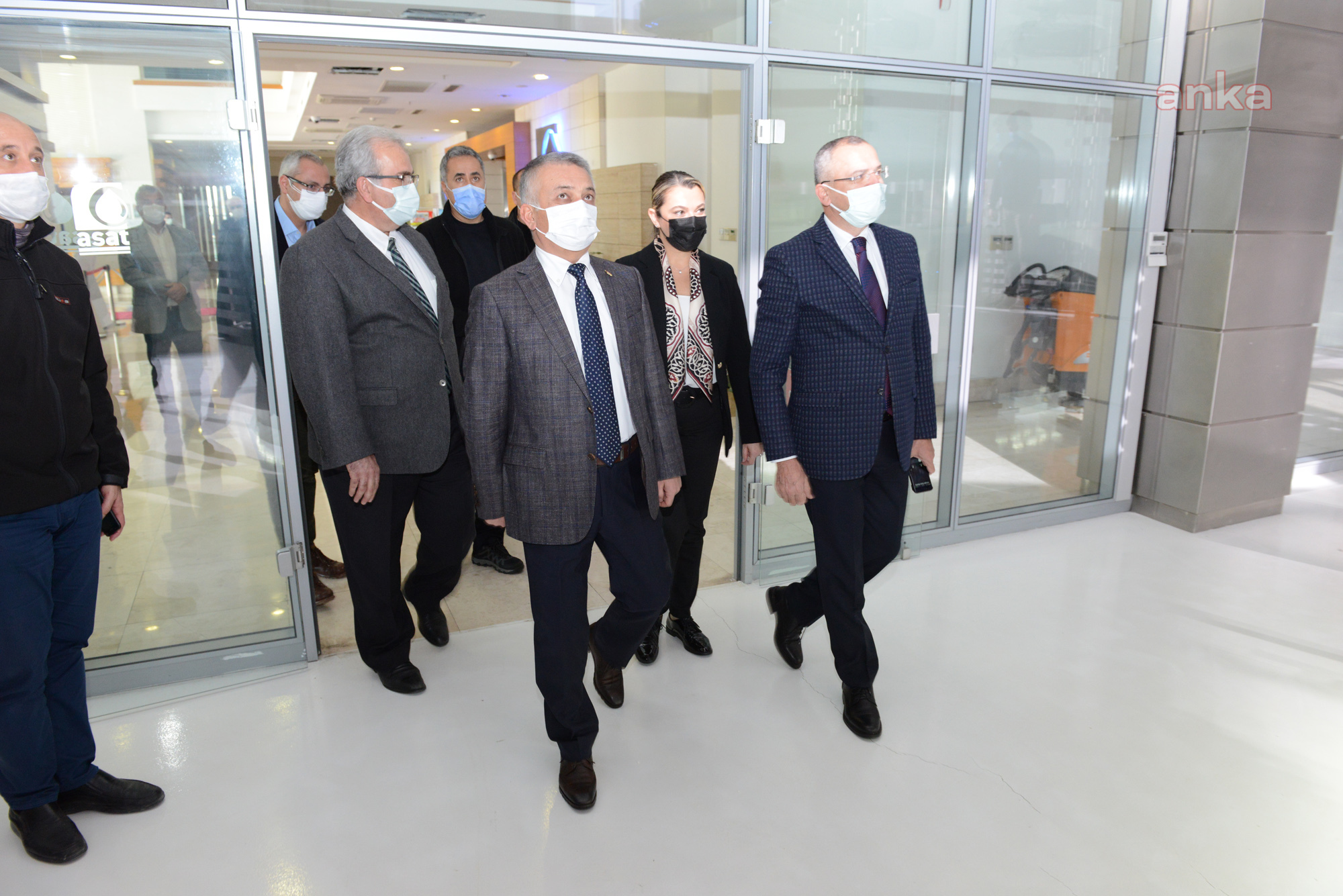 VALİ ERSİN YAZICI, MUHİTTİN BÖCEK'İ ZİYARET ETTİ