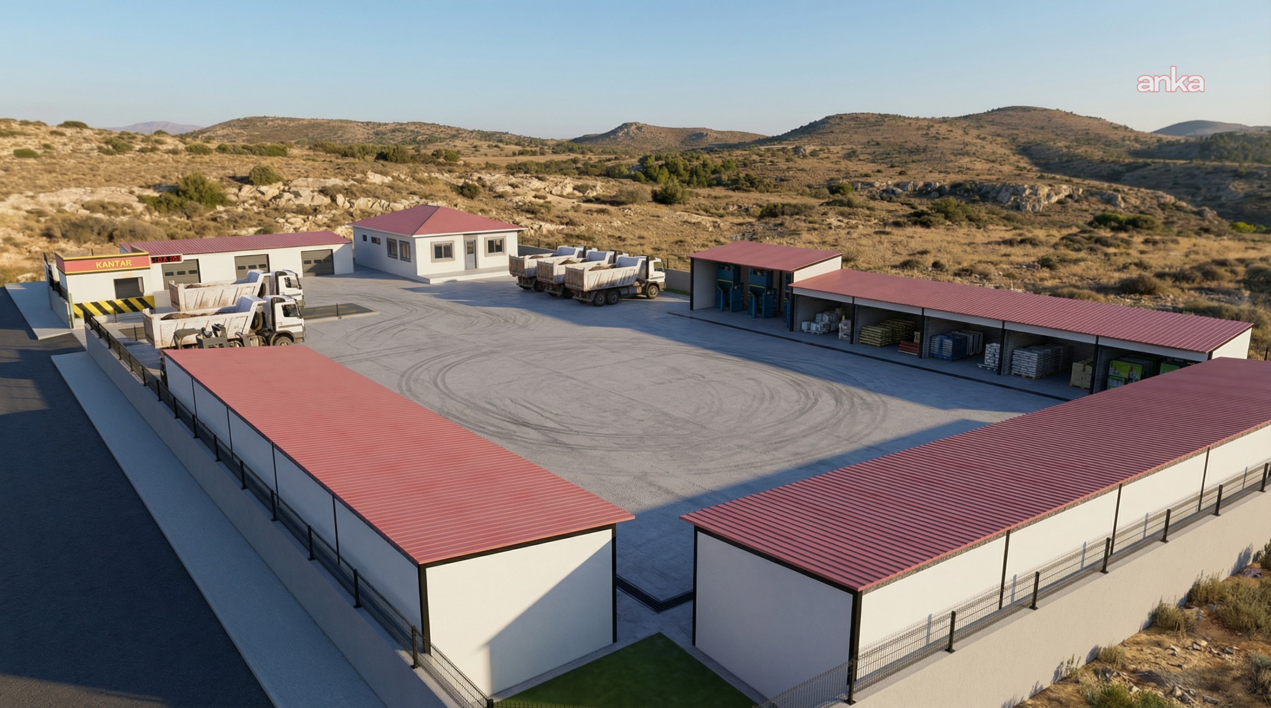 Ayvalık’ta 1. Sınıf Atık Getirme Merkezi’nin yapımına başlanıyor