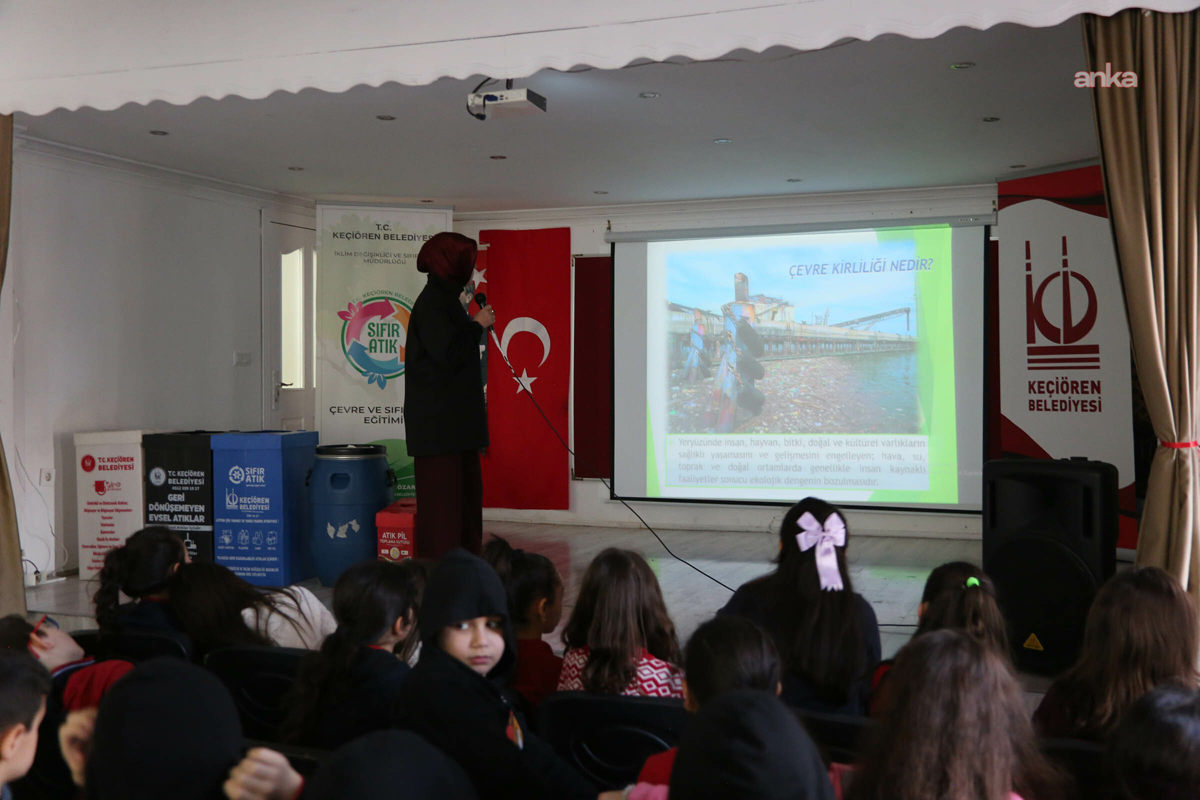 Keçiören Belediyesi’nden öğrencilere çevre bilinci eğitimi