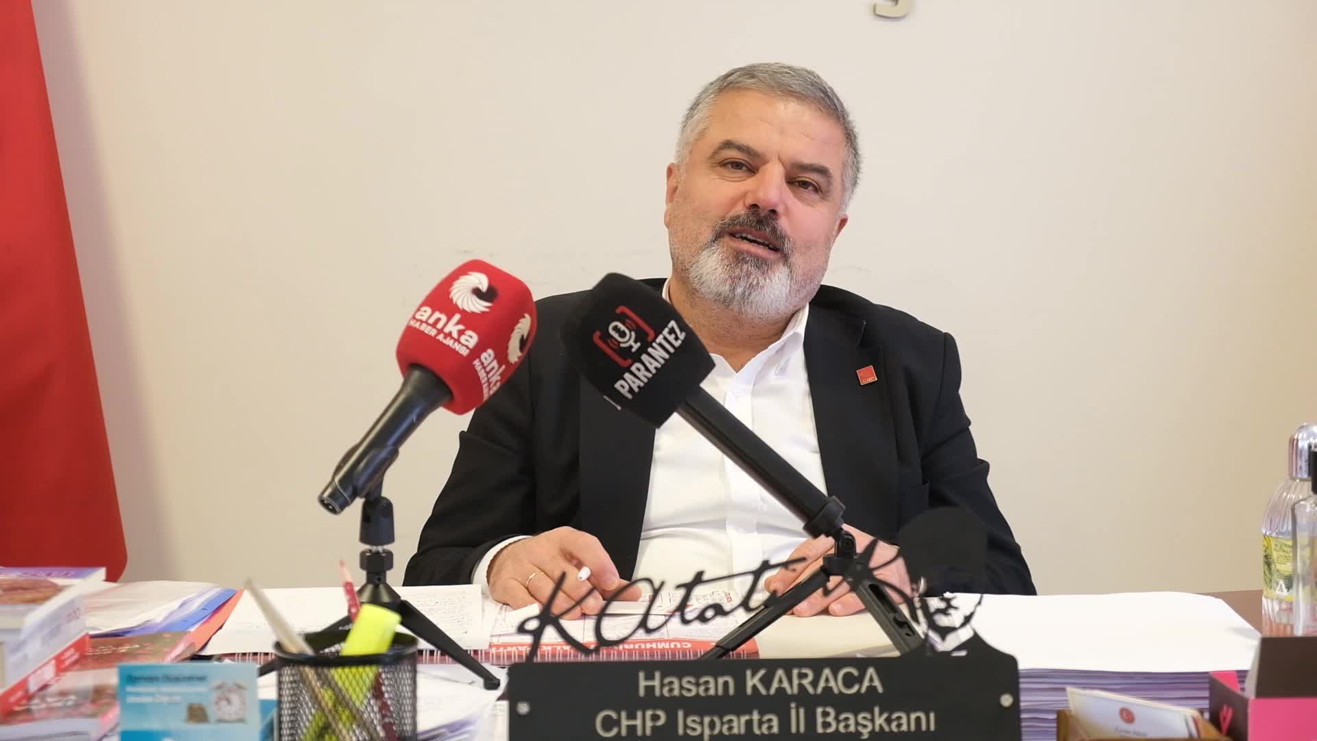 CHP Isparta İl Başkanı Karaca’dan AK Parti Isparta Milletvekili Zabun’a tepki: "Artık müjde değil, bitmiş iş görmek istiyoruz"
