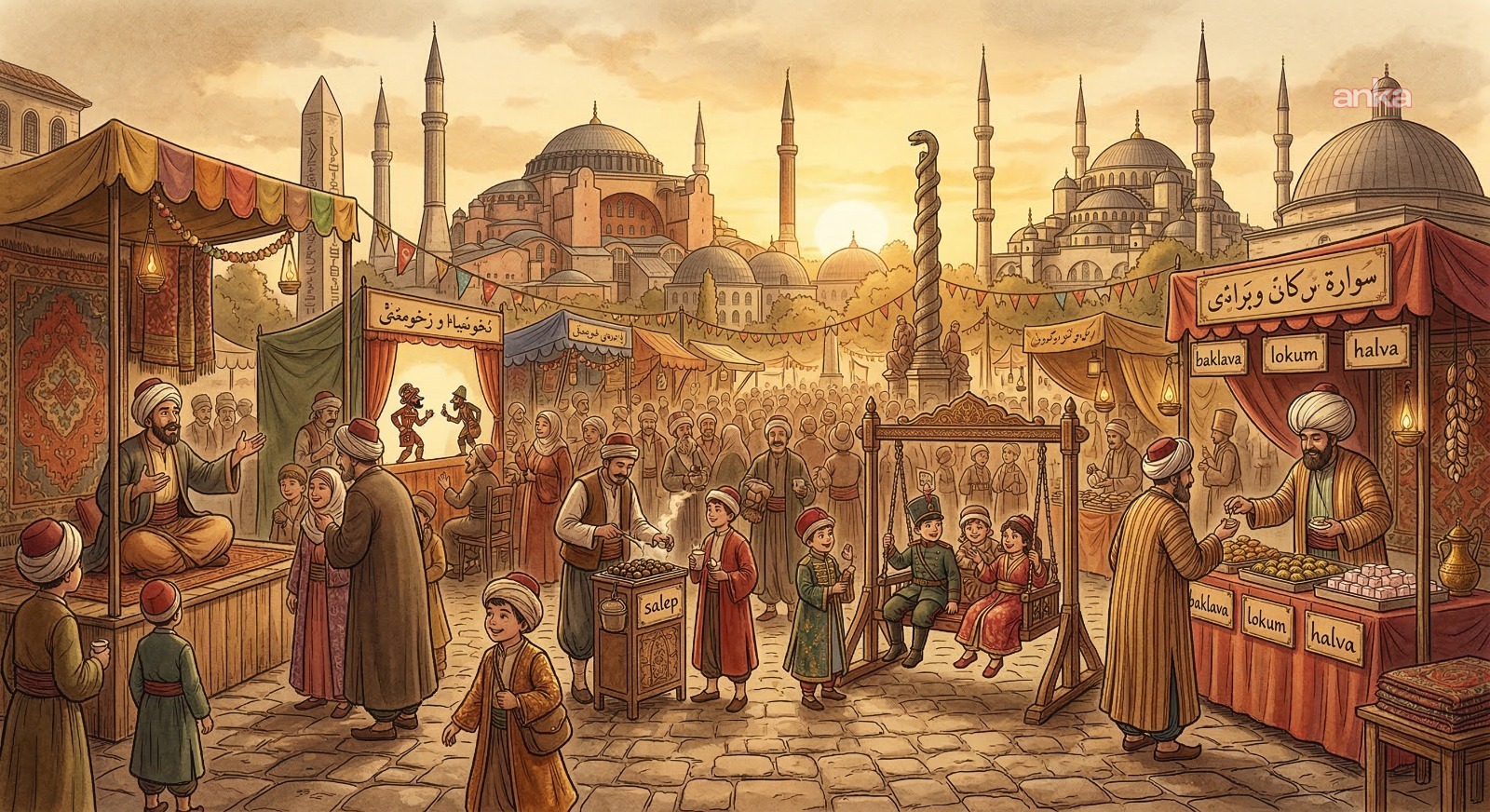 Osmanlı’da bayram gelenekleri: Bugüne ulaşmayan ritüeller