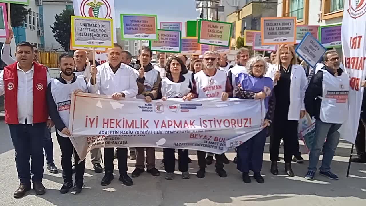 Tabip Odalarından ortak açıklama: "Başka bir sağlık sistemi ve dünya düzeni mümkün"
