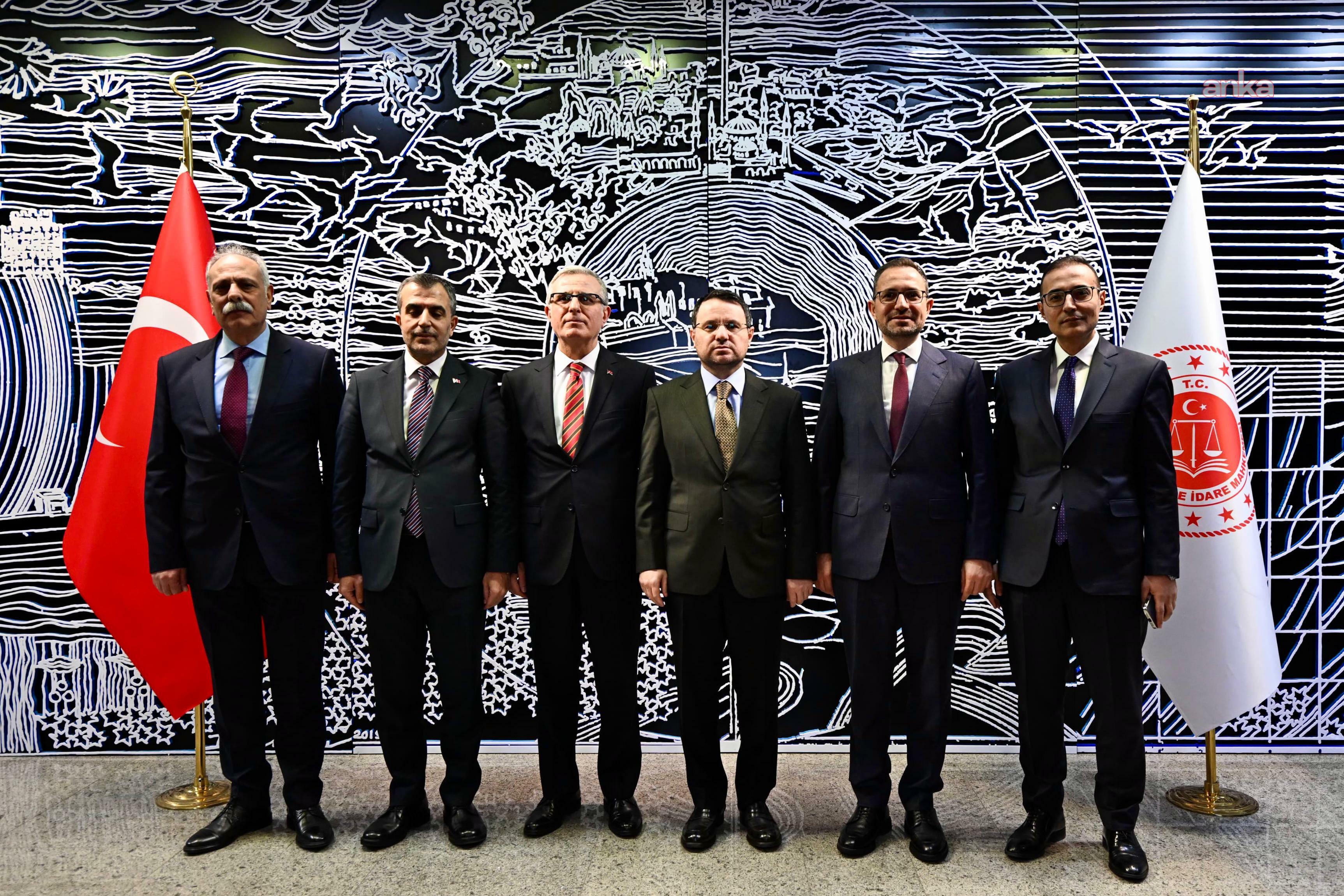 Adalet Bakanı Gürlek, İstanbul Bölge İdare Mahkemesi'ni ziyaret etti