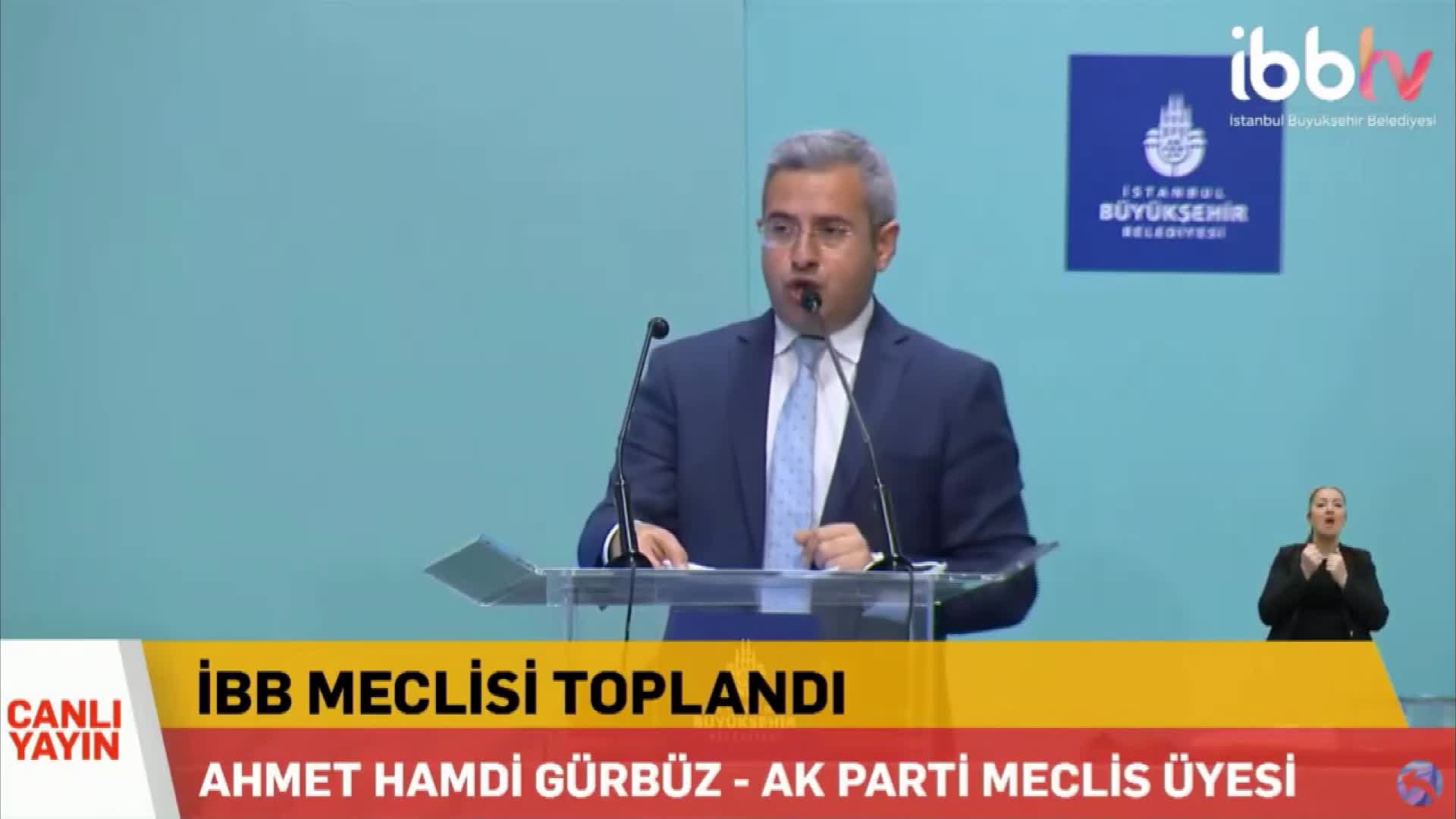 İBB MECLİSİ'NDE ŞANTAJCI TARTIŞMASI