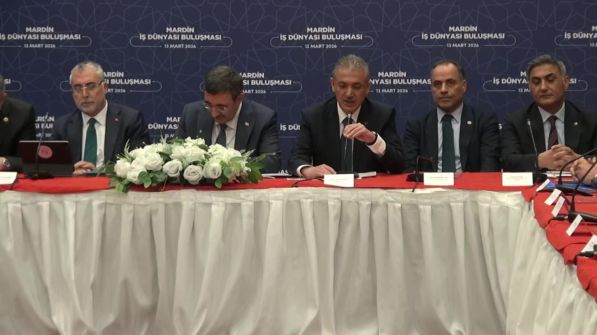Cumhurbaşkanı Yardımcısı Yılmaz Mardin'de konuştu: Güneydoğu Anadolu Bölgemizin ihracatı geçtiğimiz yıl 12 milyar doları aştı