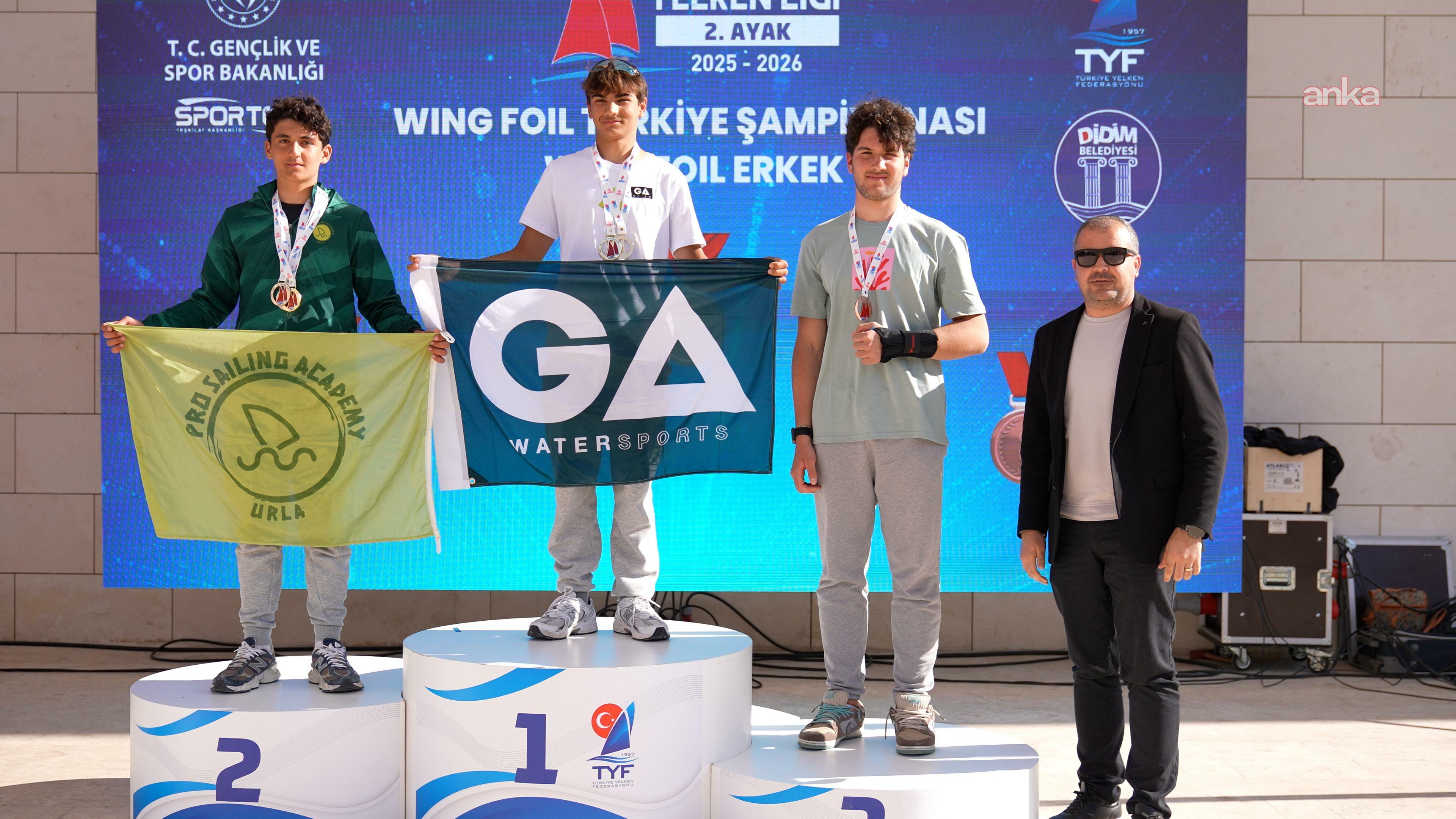 Didim'de düzenlenen Kite-Wingfoil Türkiye Şampiyonası sona erdi