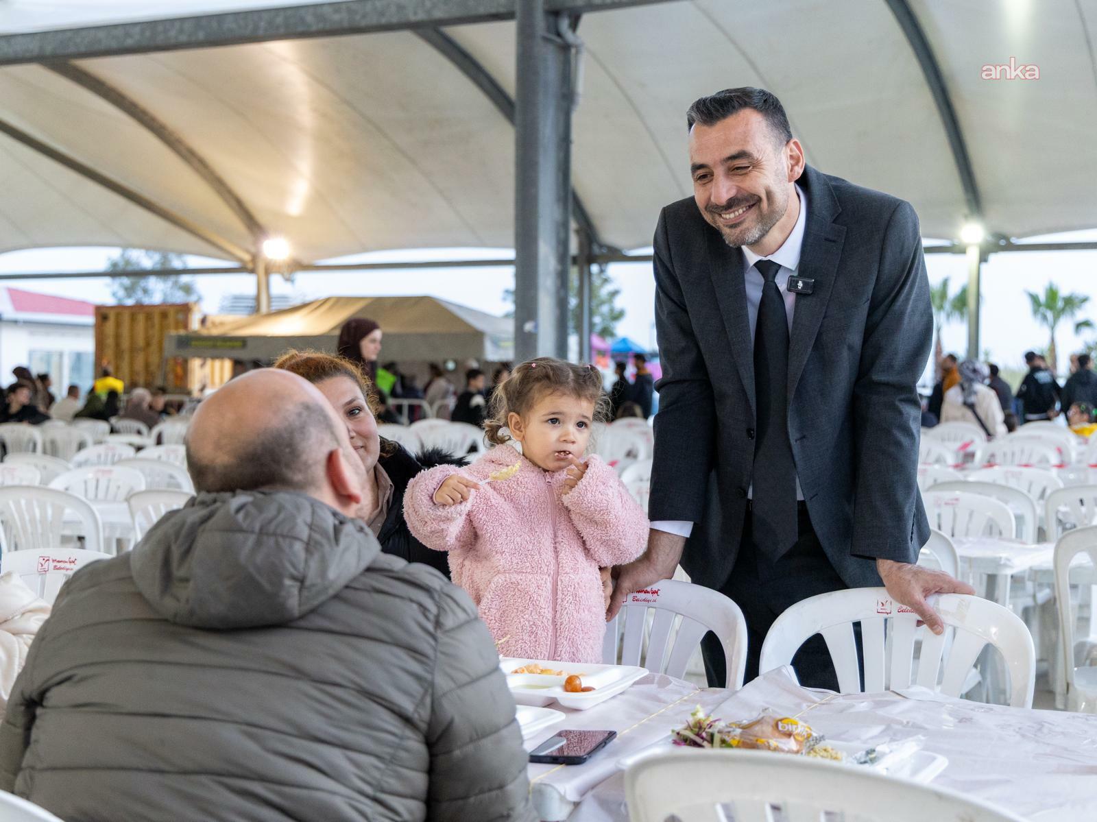 Manavgat Belediye Başkan Vekili Çiçek, ilçenin farklı mahallelerinde düzenlenen iftar programlarına katıldı