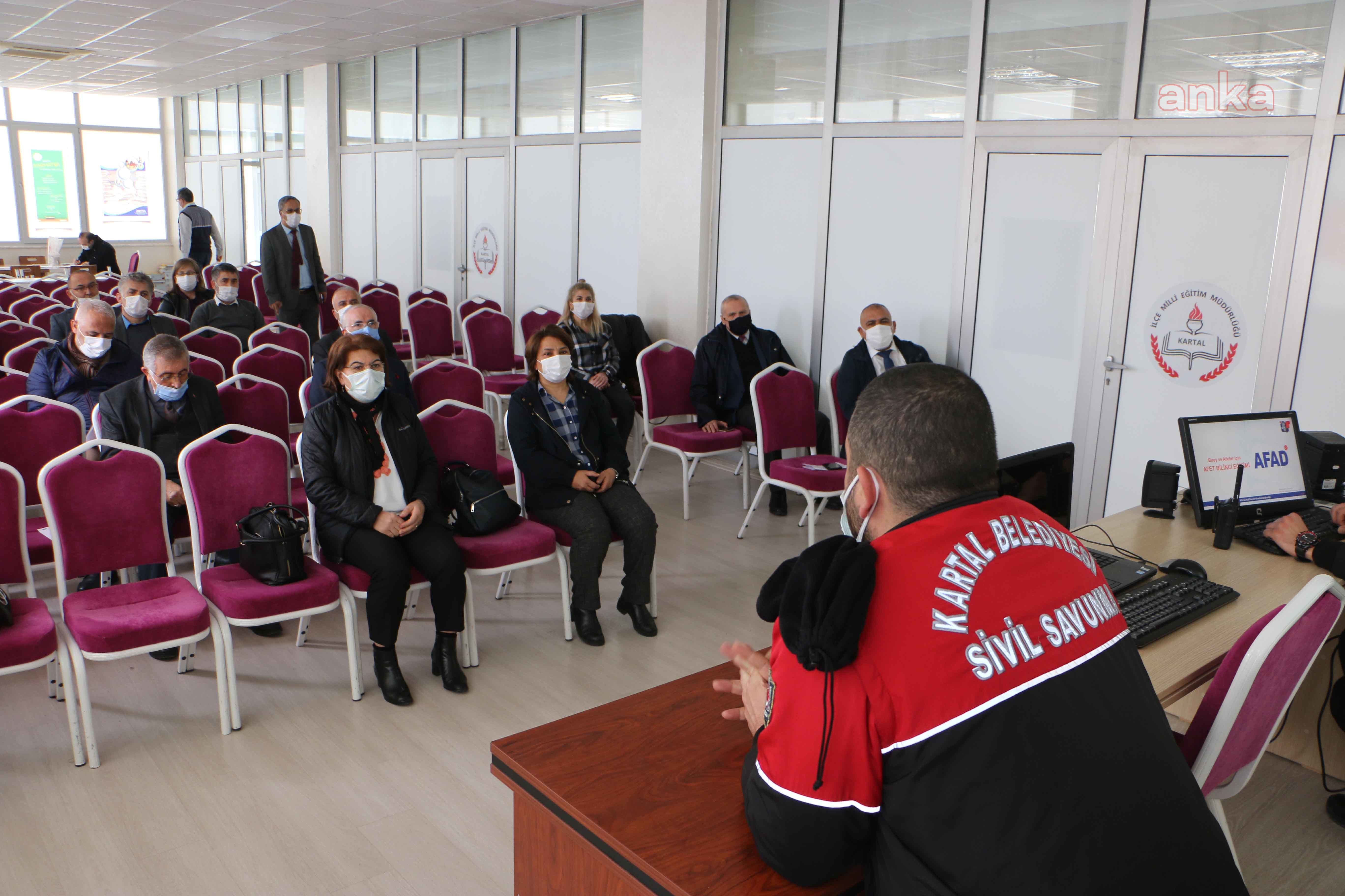 KARTALLI MUHTARLARA AFET FARKINDALIK EĞİTİMİ