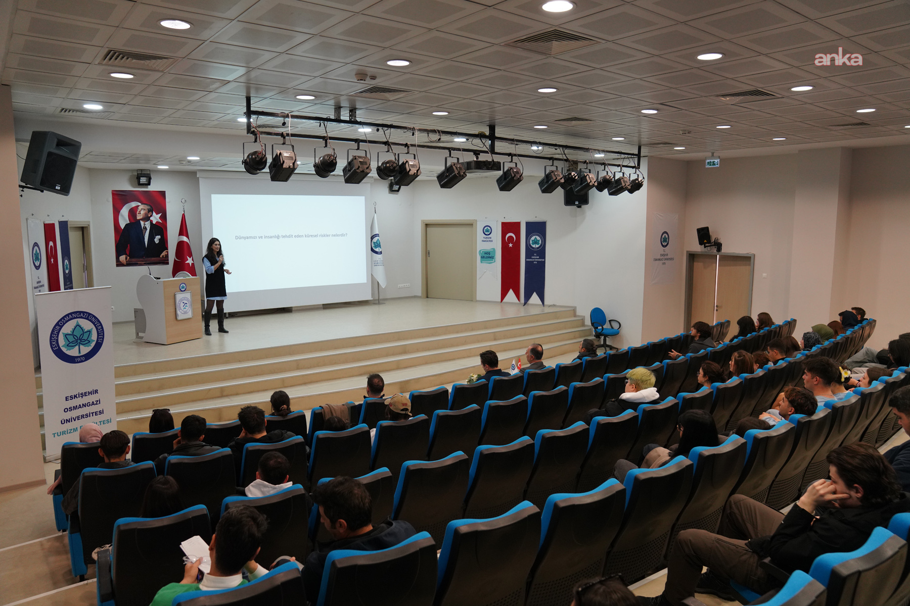 Tepebaşı’nda gençler, sürdürülebilir kalkınma konusunda bilinçlendiriliyor