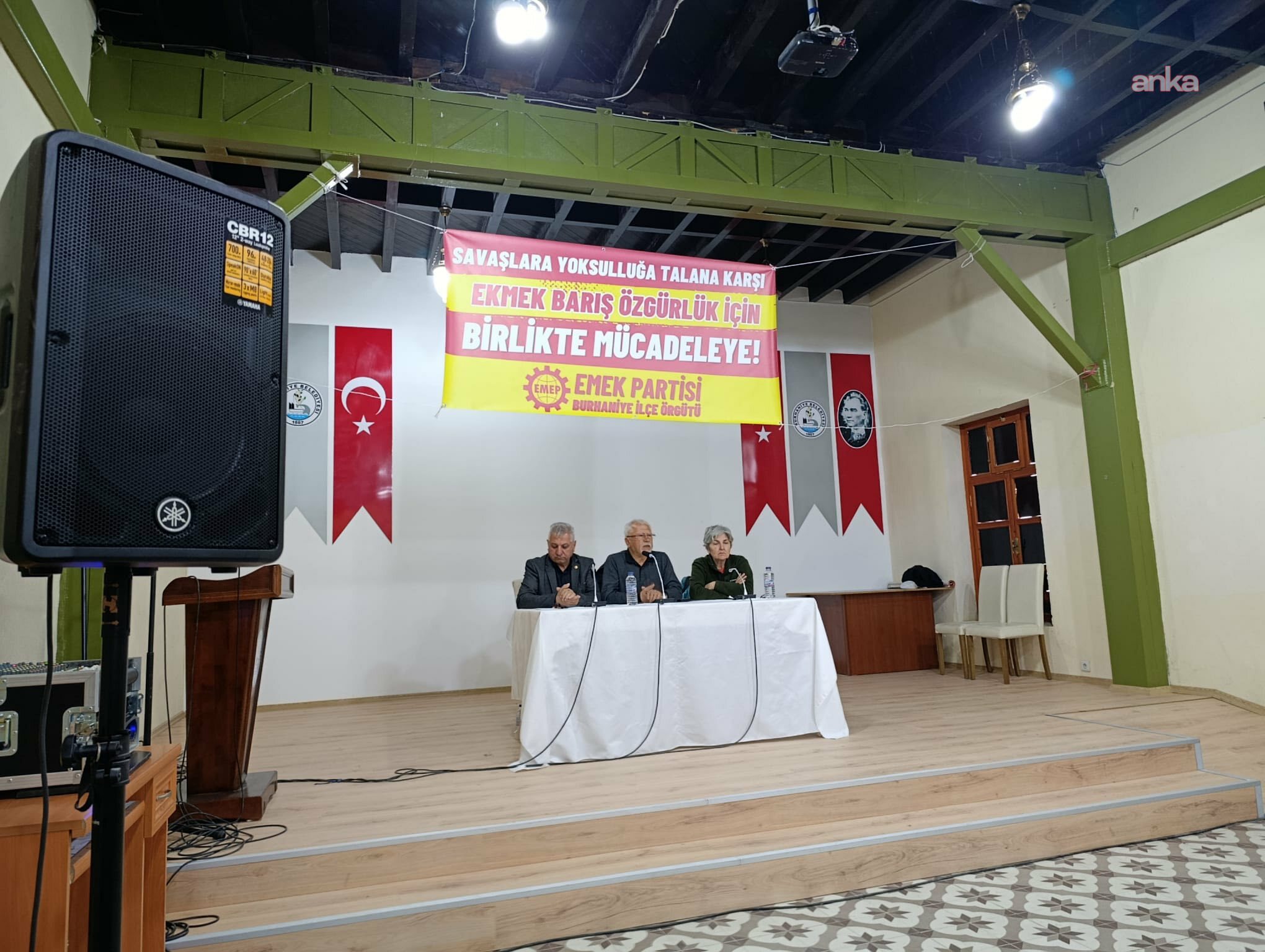 EMEP Genel Başkanı Aslan Burhaniye'de konuştu: "Mehmet Şimşek programı, ezilen halk kesimlerinin daha fazla yük altına sokulması için hayata geçirildi"