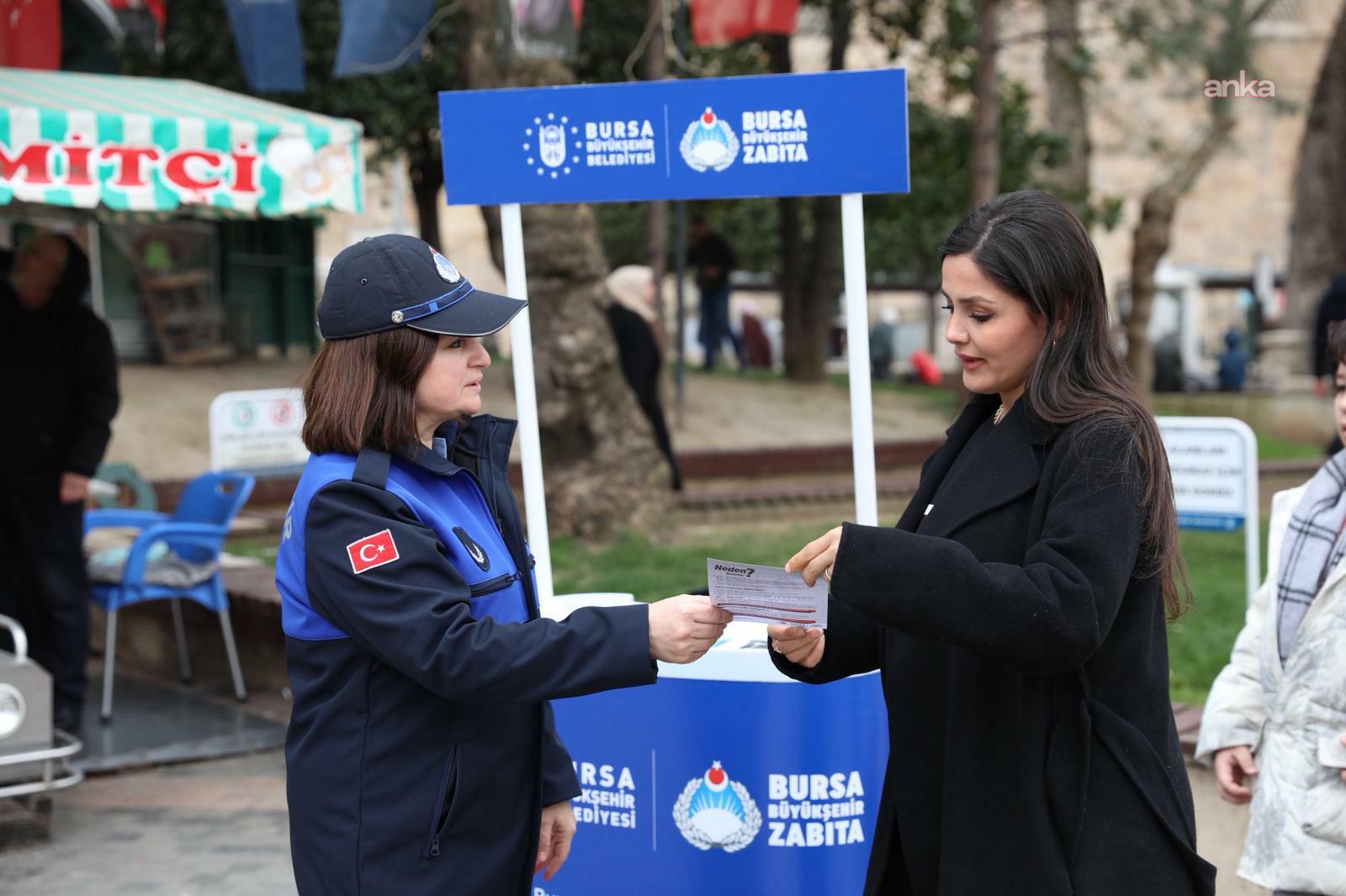 Bursa Büyükşehir Belediyesi Zabıtası, tüketicileri hakları konusunda bilgilendirdi