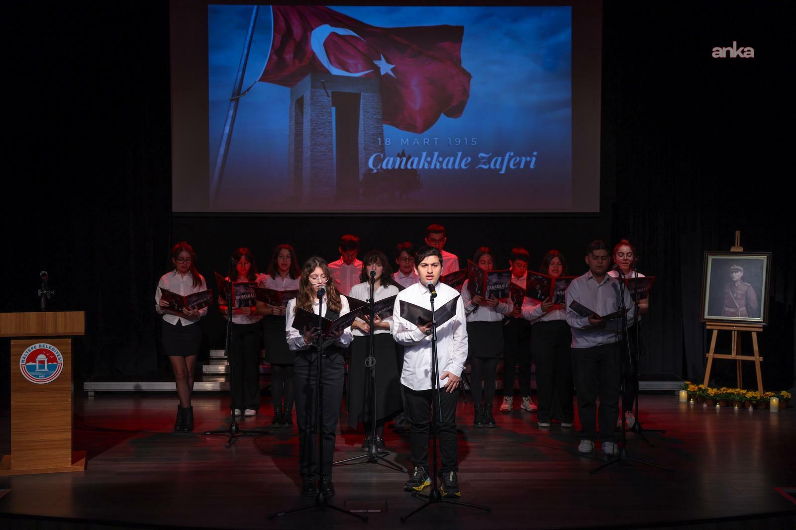 Maltepe’de Çanakkale Destanı genç kuşağın anlatımıyla yeniden hayat buldu