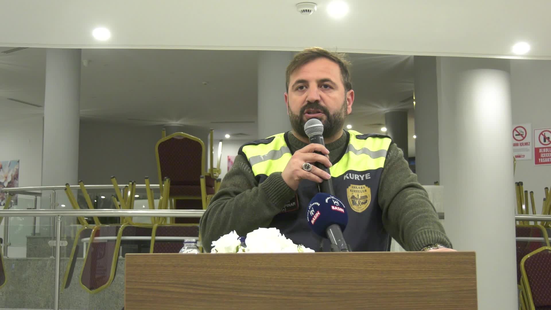 Ankara Büyükşehir Belediyesi, moto kuryeleri iftar sofrasında buluşturdu
