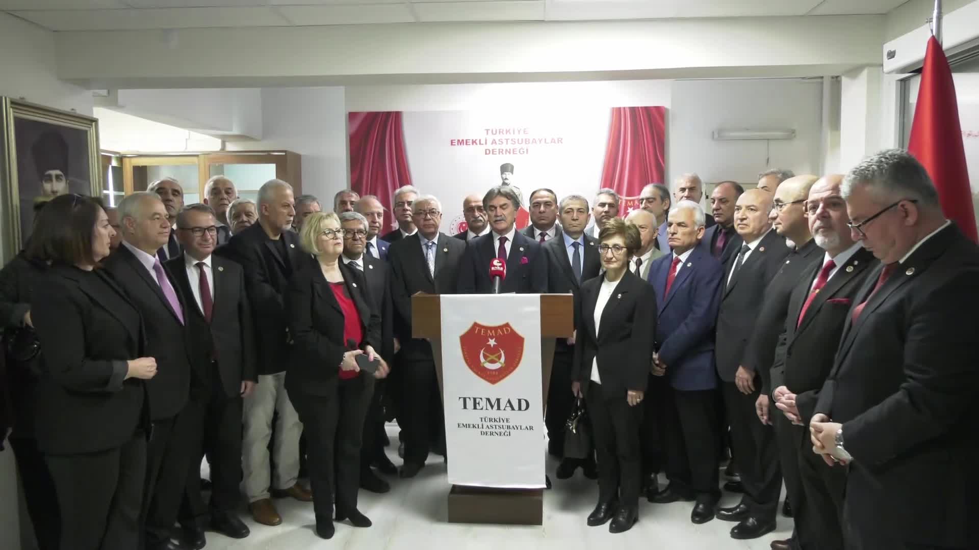 Büyük Astsubay Yürüyüşü ve Hak Arama Mücadelesi Mitingi ertelendi... TEMAD Genel Başkanı Koca: "Ülke gündeminin uygun olduğu bir günde eylemimizi yapacağız"